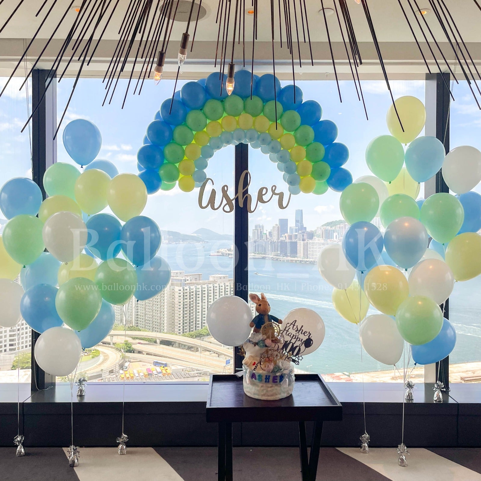 百日宴氣球 |100 Days balloon | BalloonHK