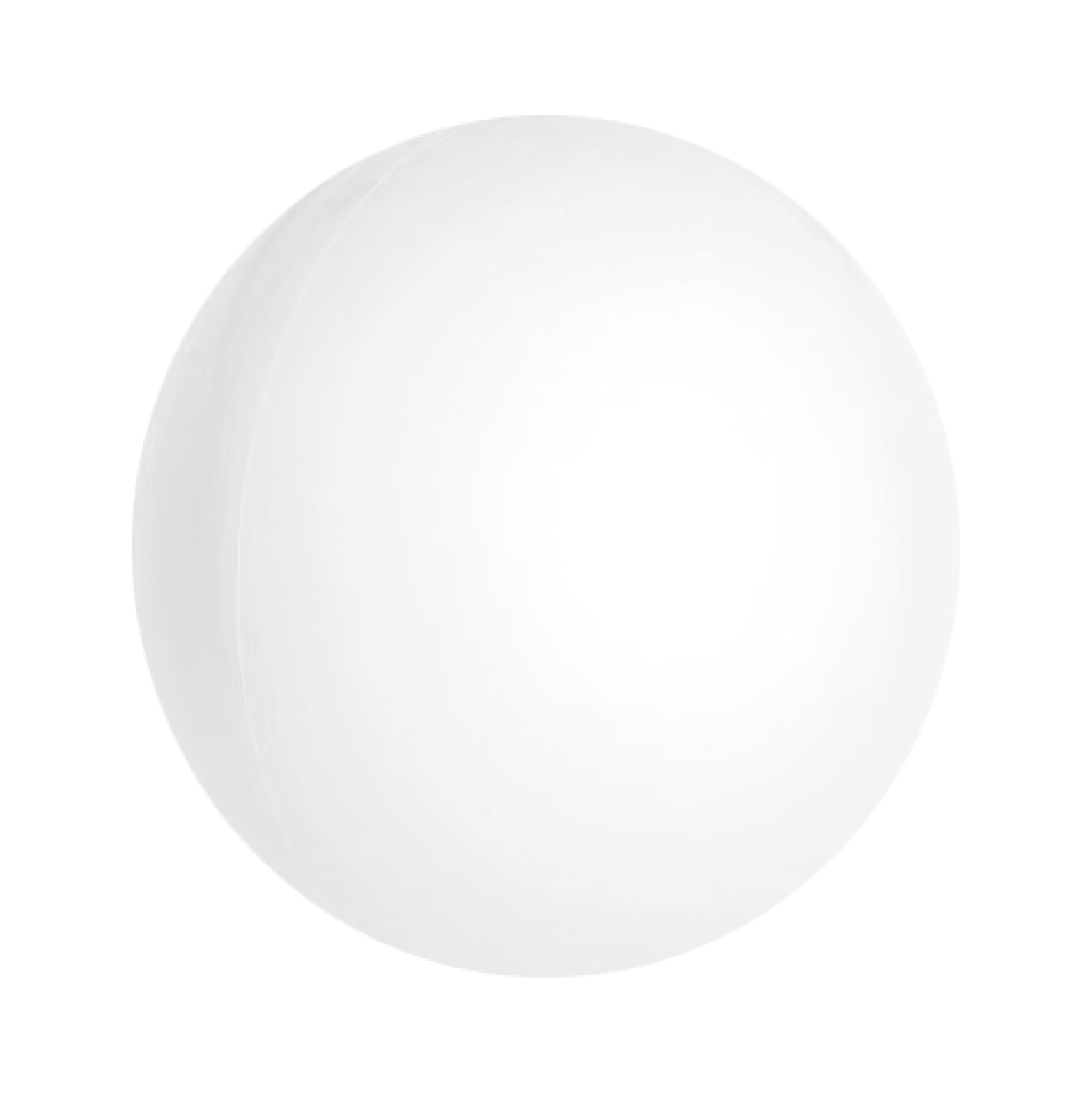 14" 球狀氣球 - 白色