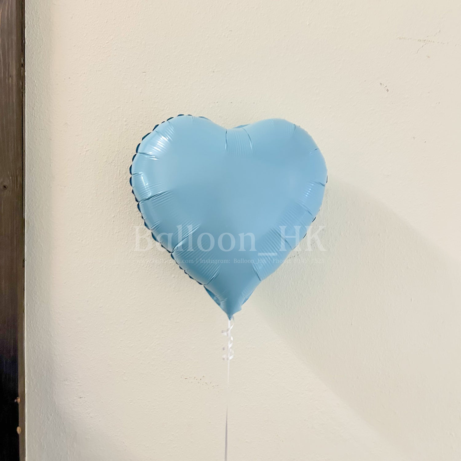 心形氣球 |糖果藍氣球|錫紙氣球| BalloonHK
