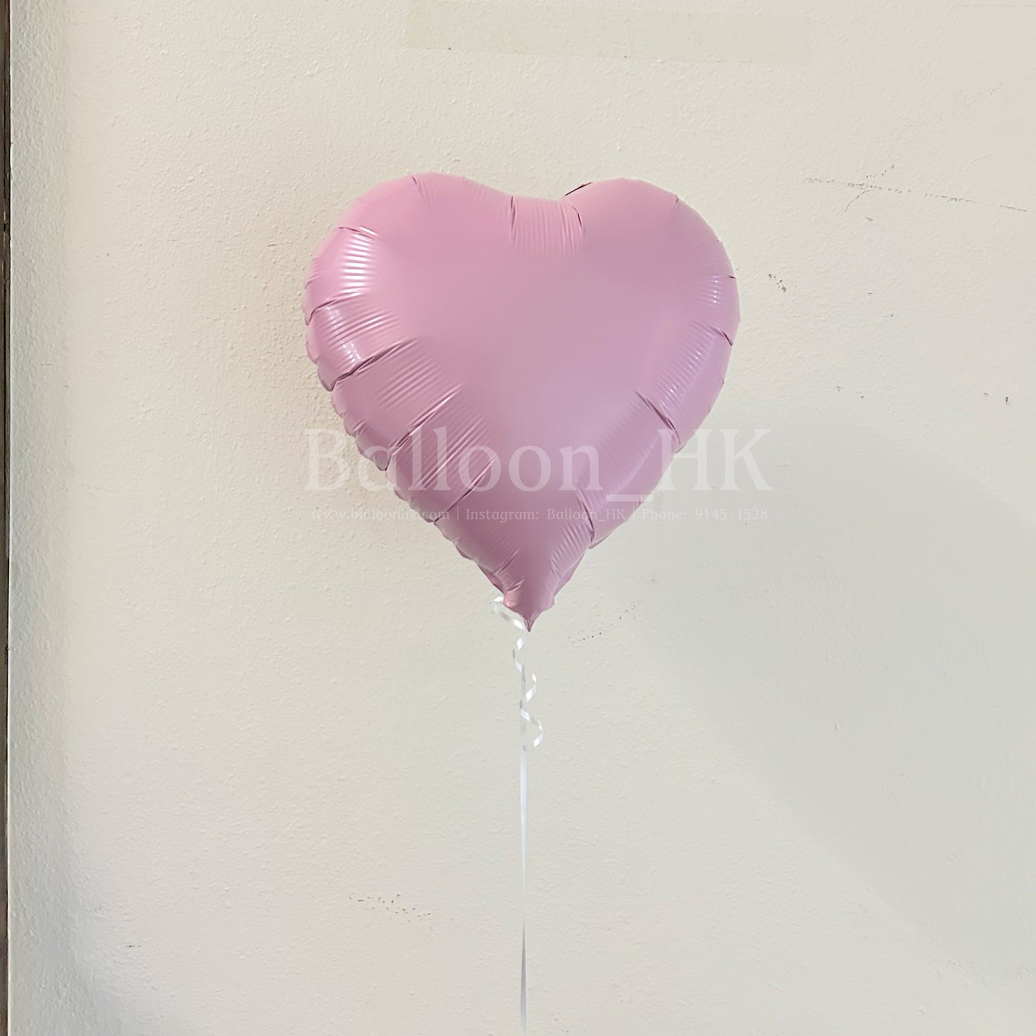心形氣球 |糖果粉氣球|錫紙氣球| BalloonHK
