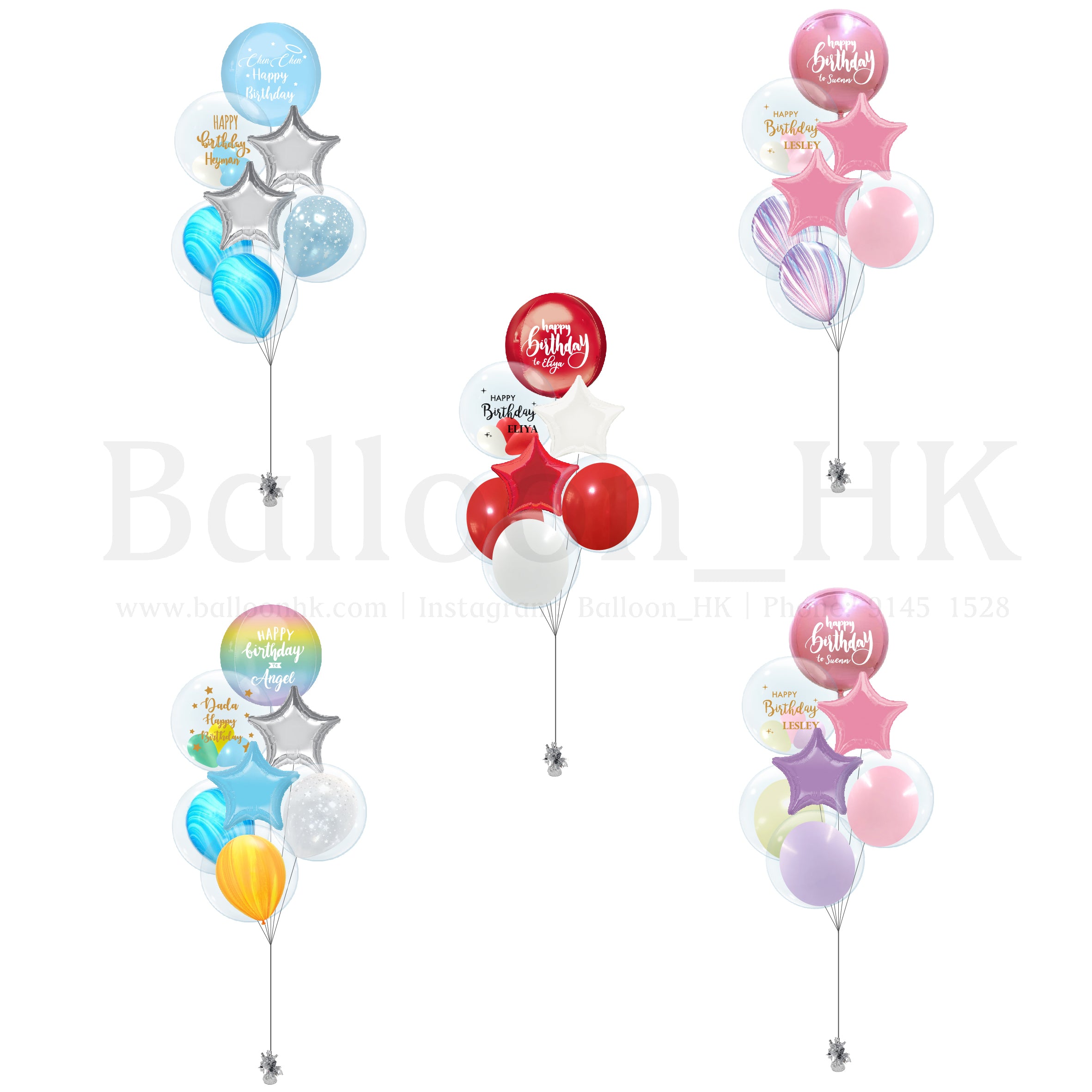 生日氣球束 29