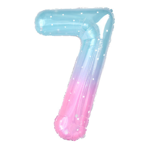 40" 果凍色數字