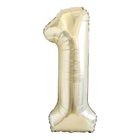 40" 香檳金色數字