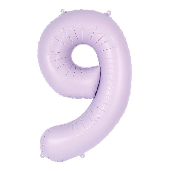 40" 糖果紫色數字