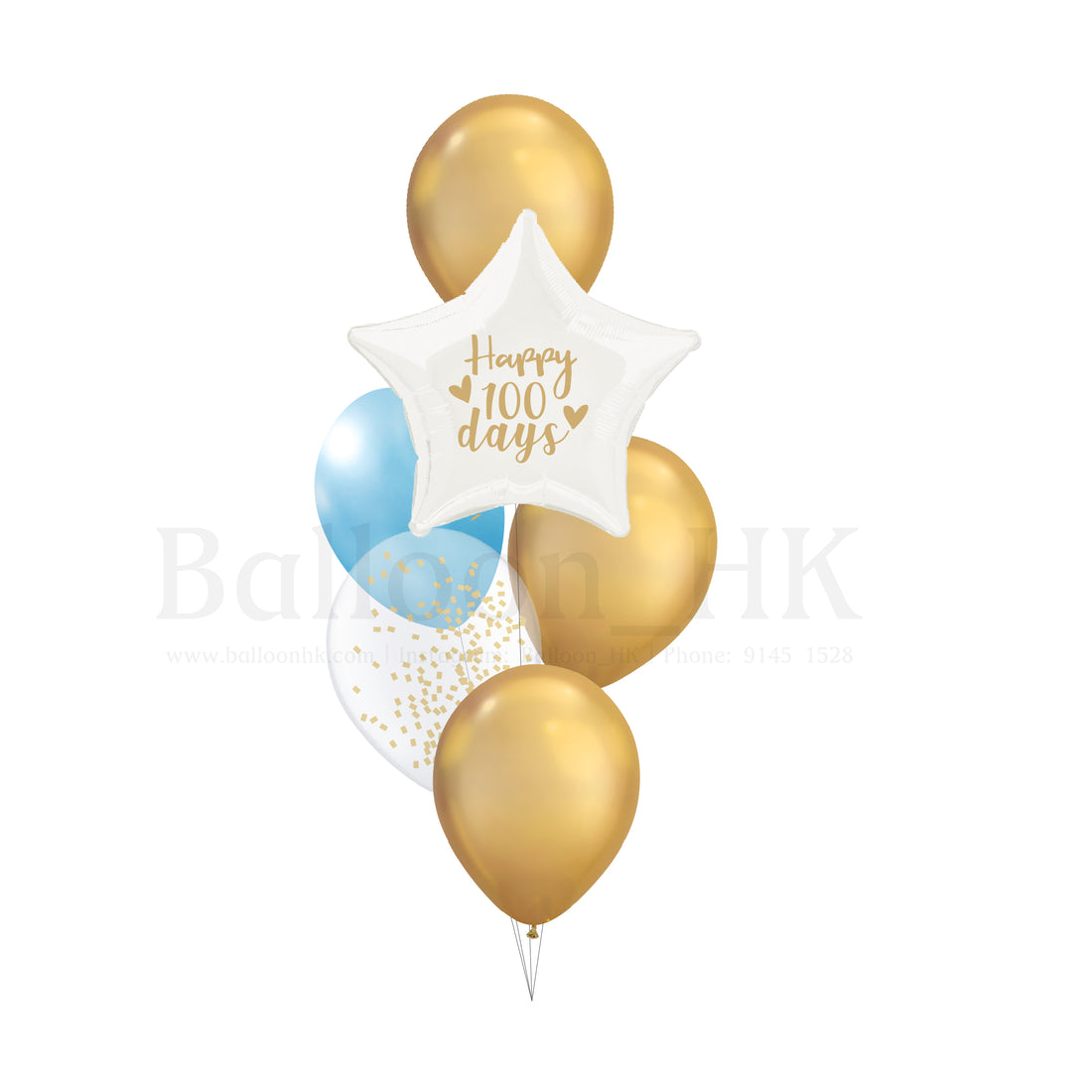 百日宴氣球束 1