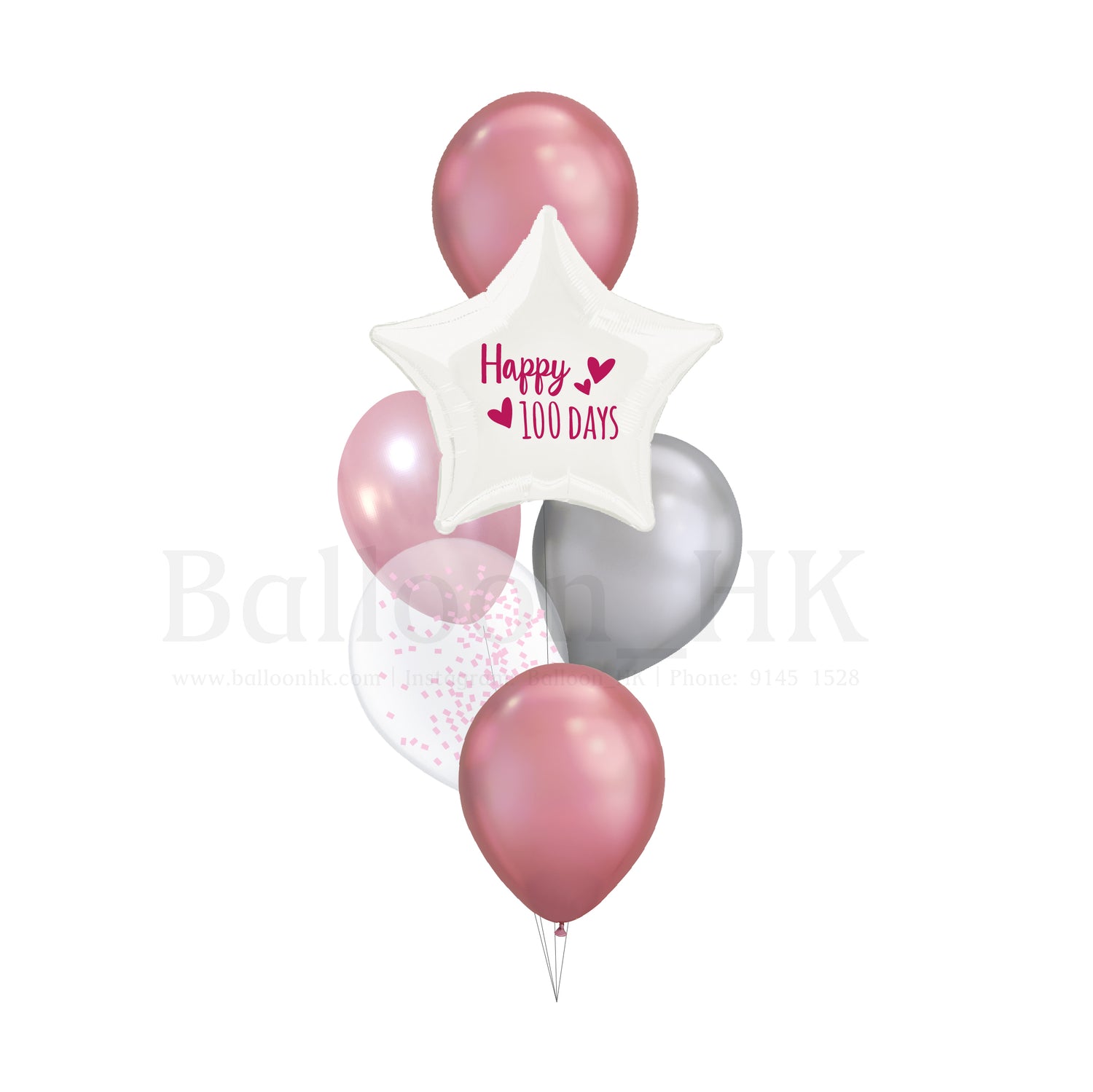 百日宴氣球束 1