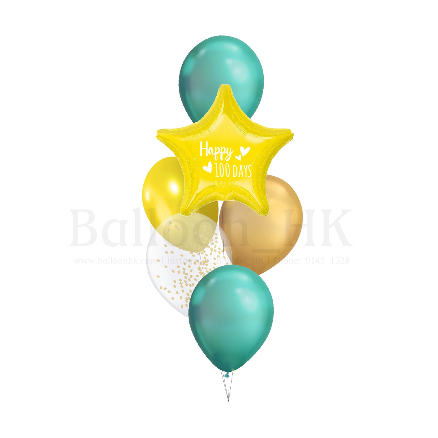 百日宴氣球束 1