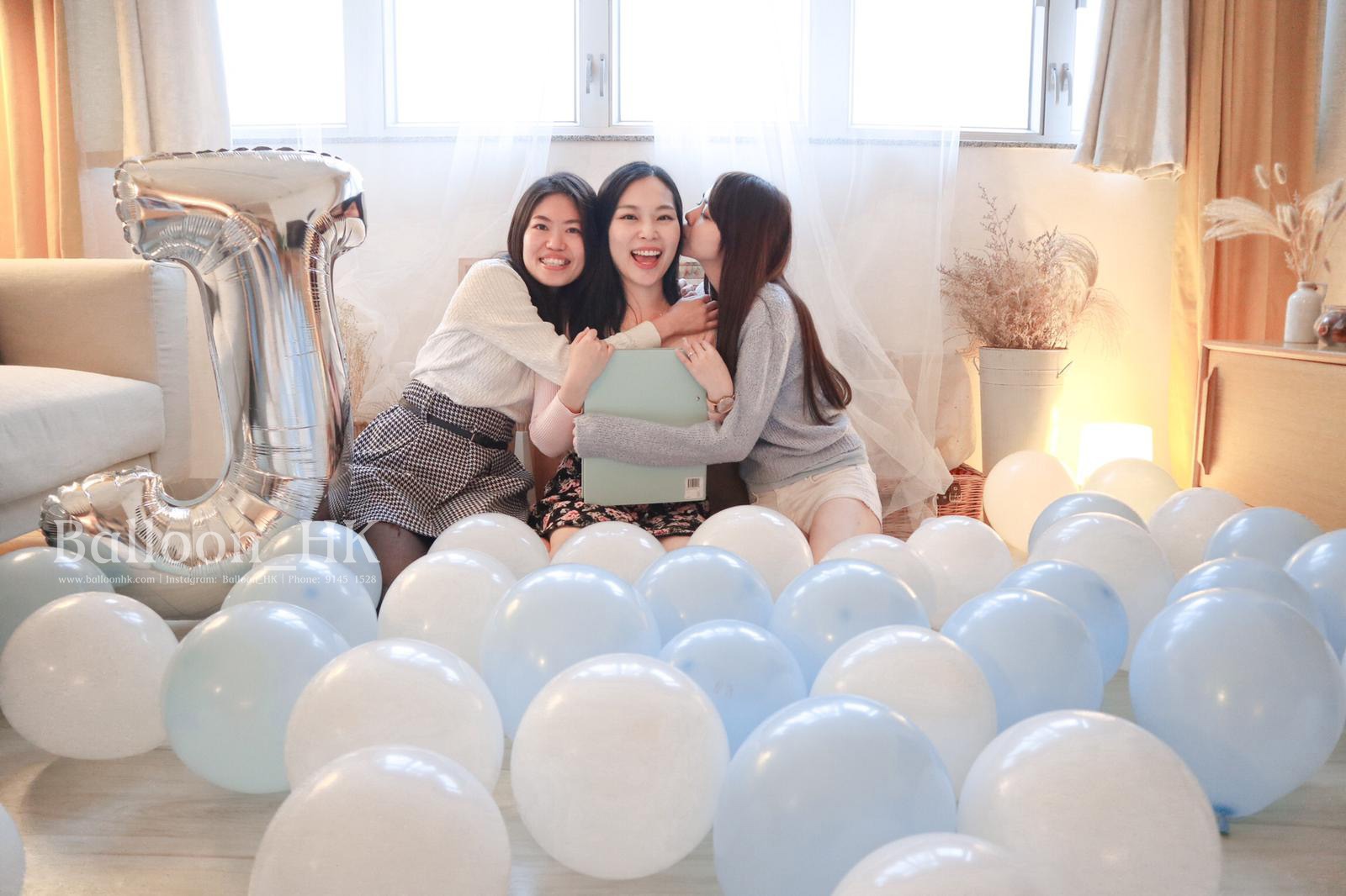 12" 啞色橡膠氣球