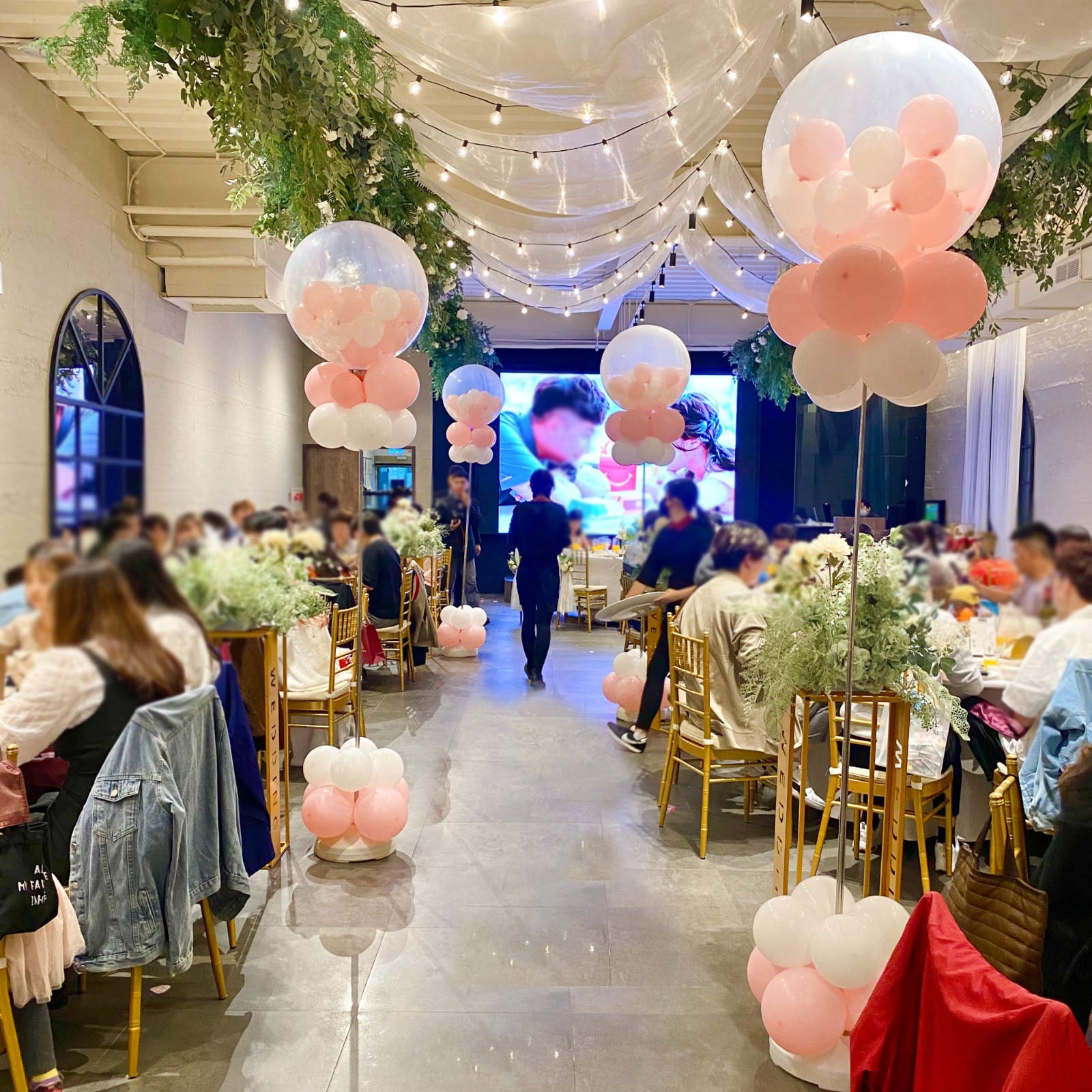 婚禮遙控爆破氣球-伸縮棍款