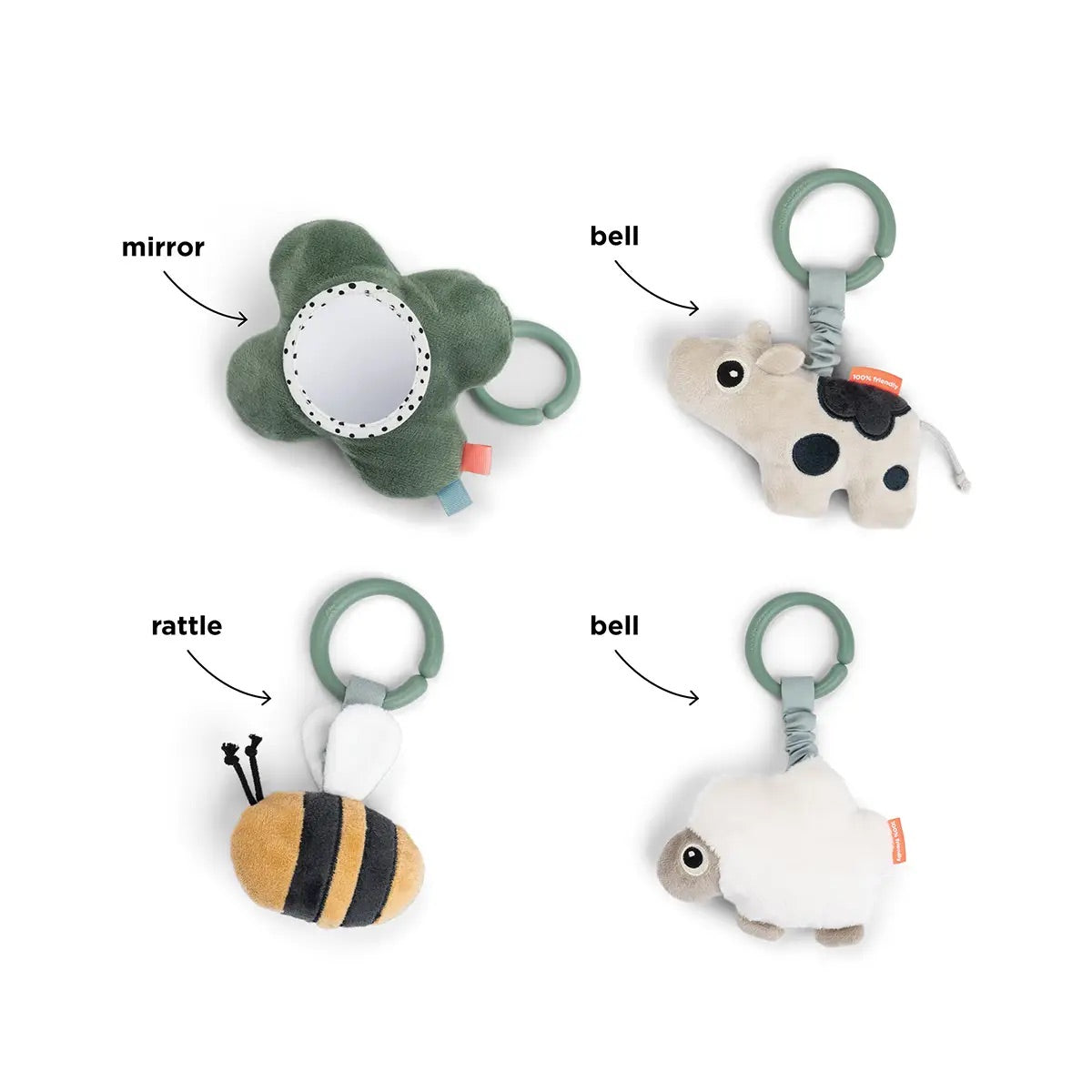 Done by Deer|活動遊戲墊 Tiny Farm (綠色)