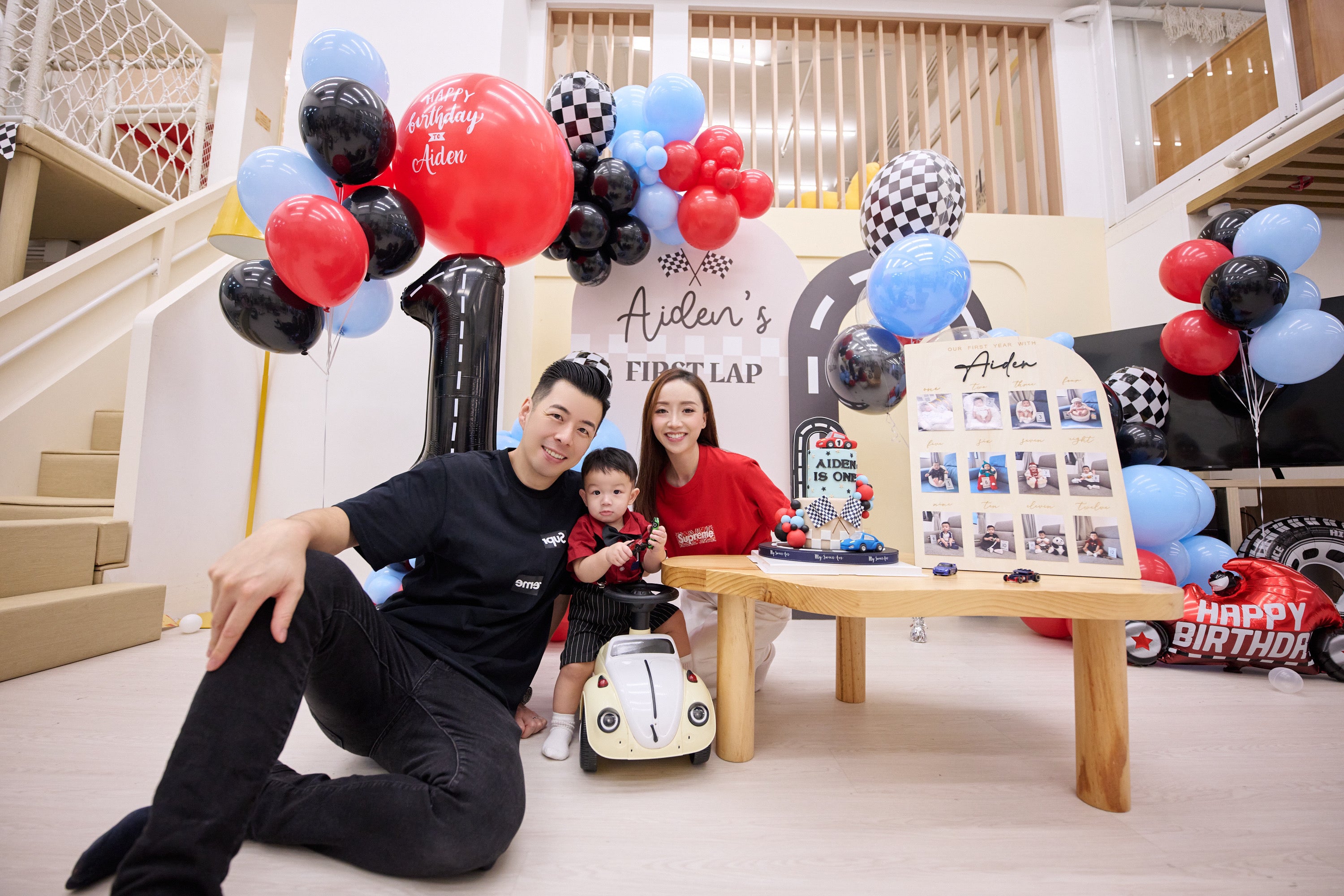 1歲生日|生日氣球|生日佈置|BALLOONHK 氣球專門店