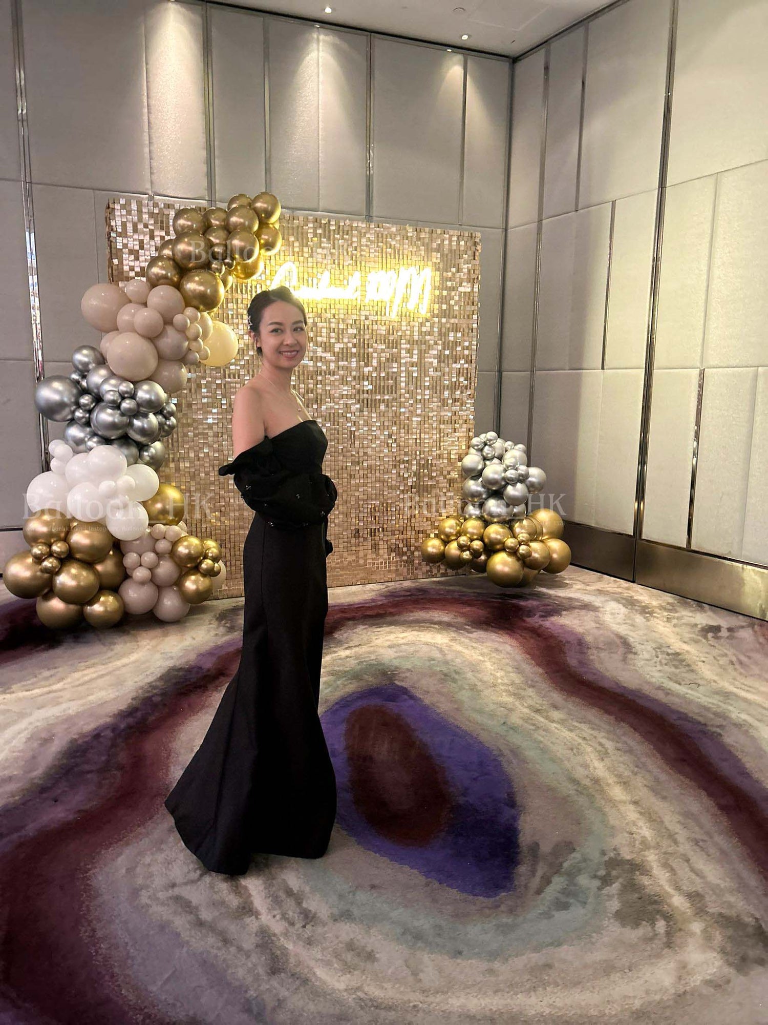 週年晚會氣球花環|BalloonHK 3