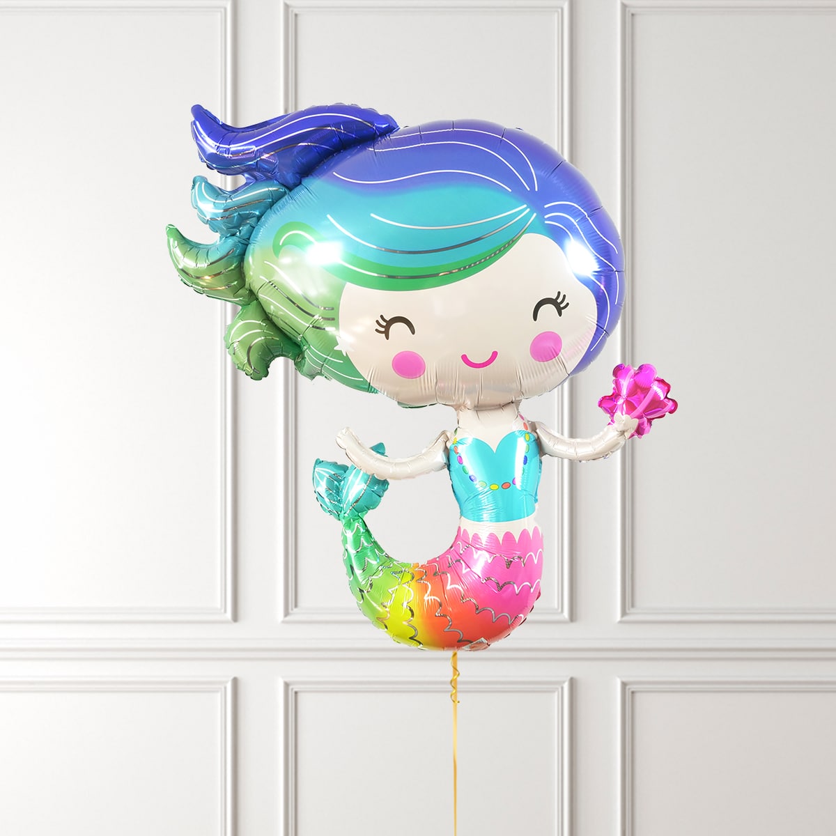 美人魚 |氫氣球|氦氣球|錫紙氣球| BalloonHK