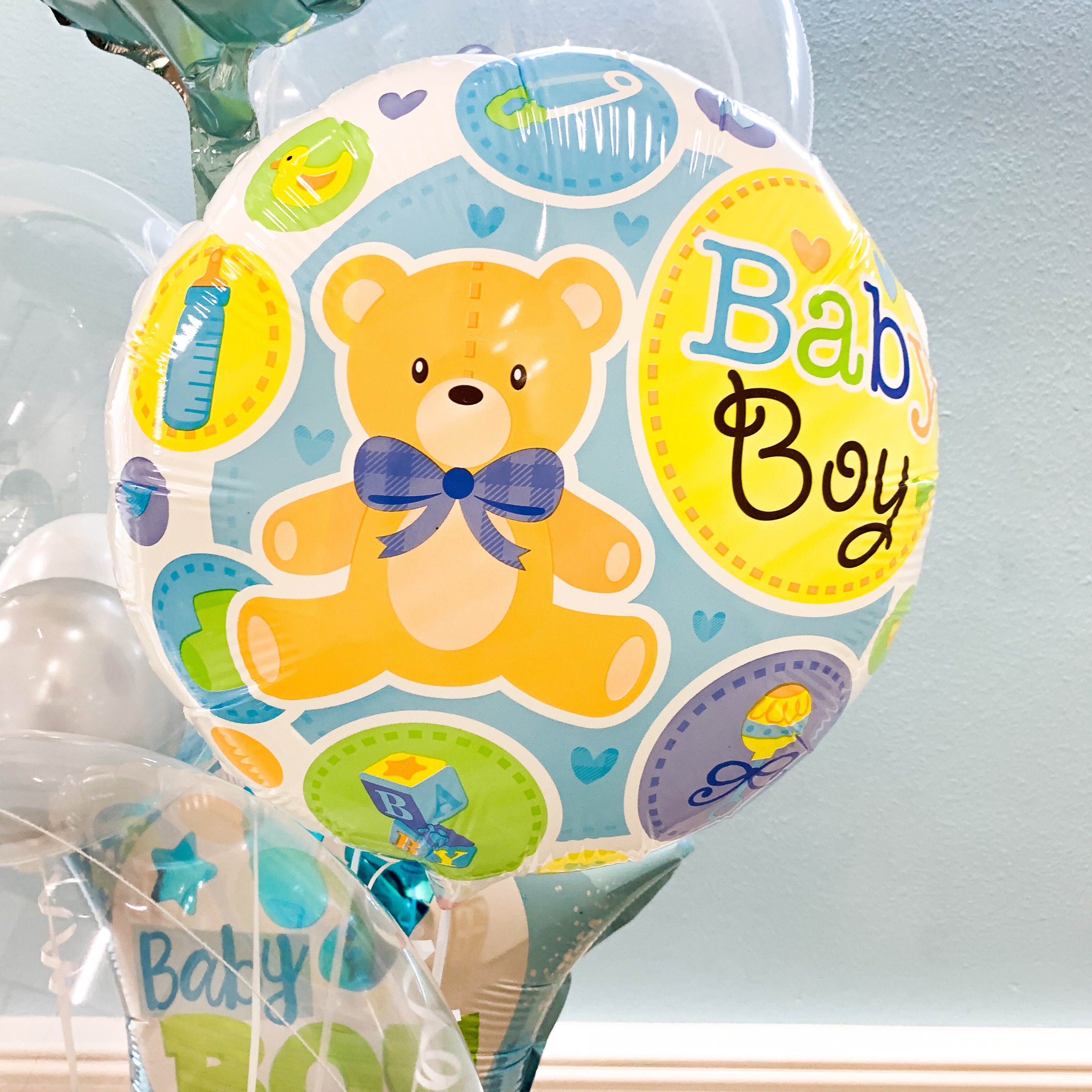 男仔啤啤熊|氫氣球|氦氣球|錫紙氣球| BalloonHK