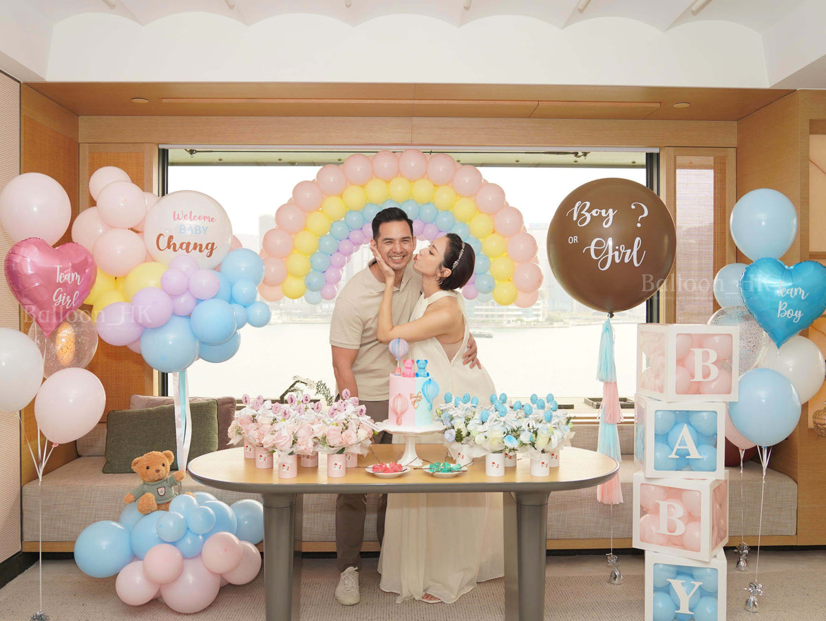 Gender Reveal party Balloon 王君馨 BALLOONHK