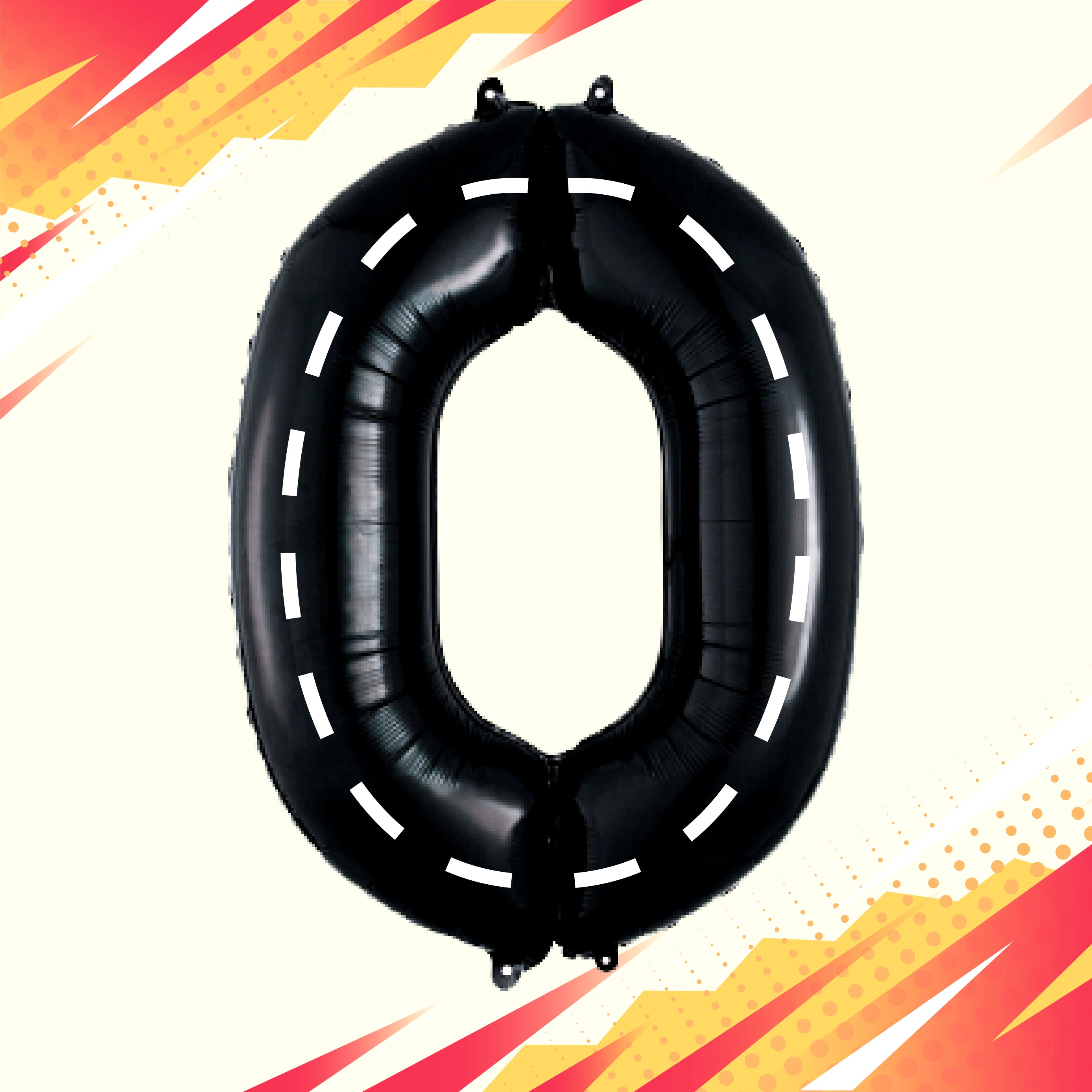 40" 路軌數字氣球