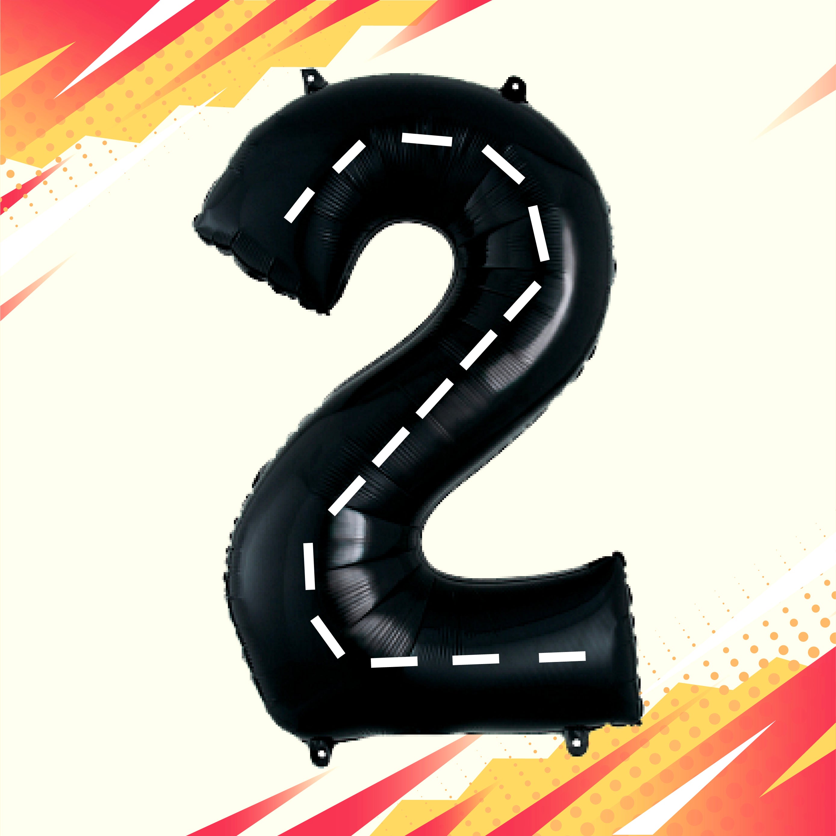 40" 路軌數字氣球