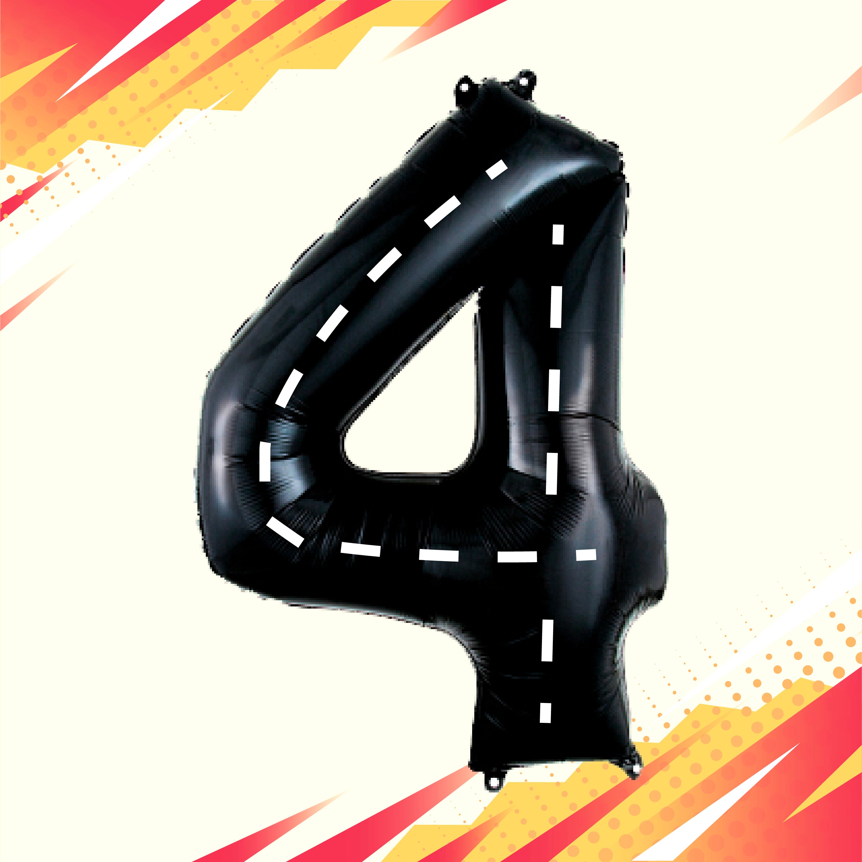 40" 路軌數字氣球