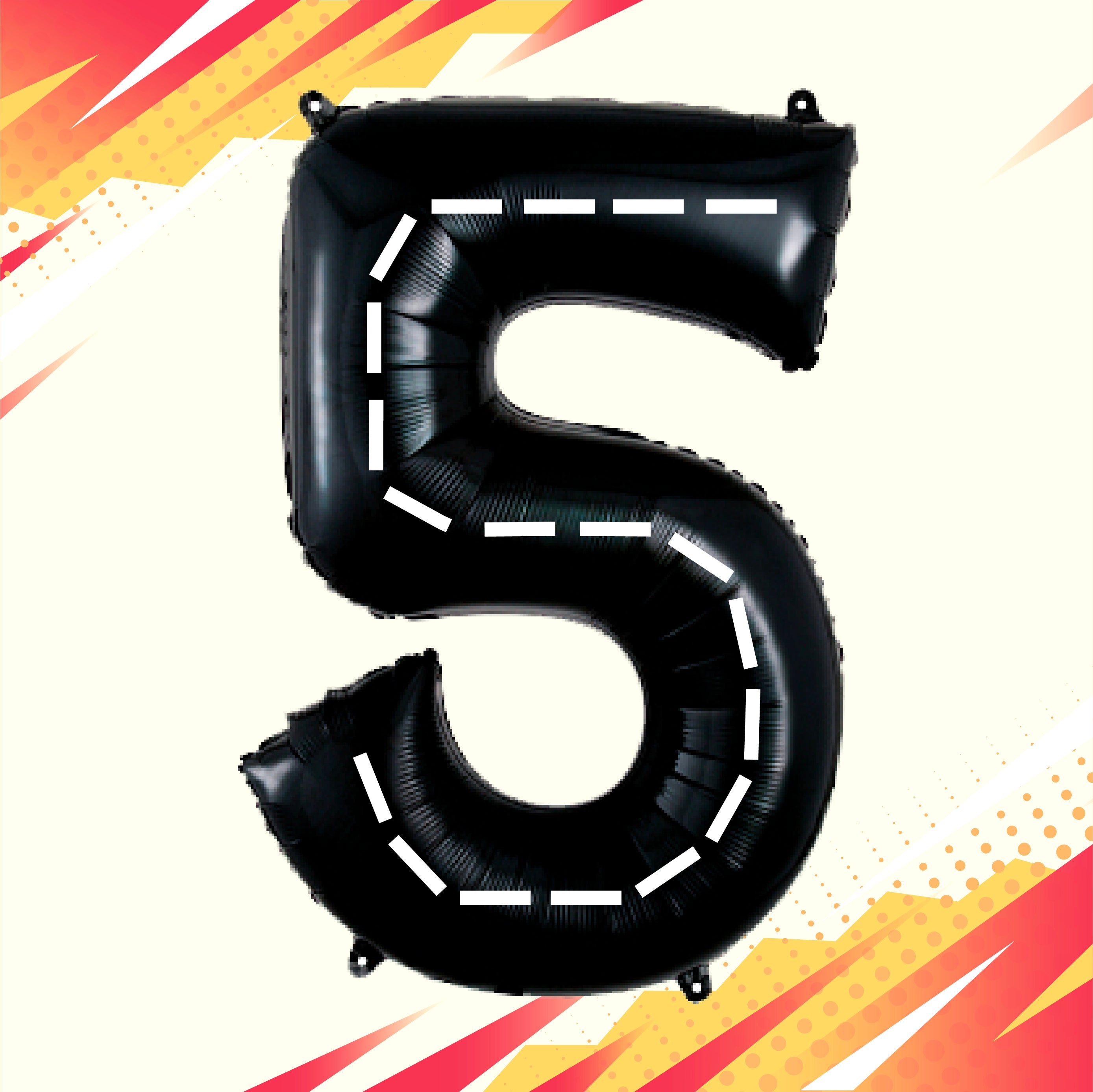 40" 路軌數字氣球