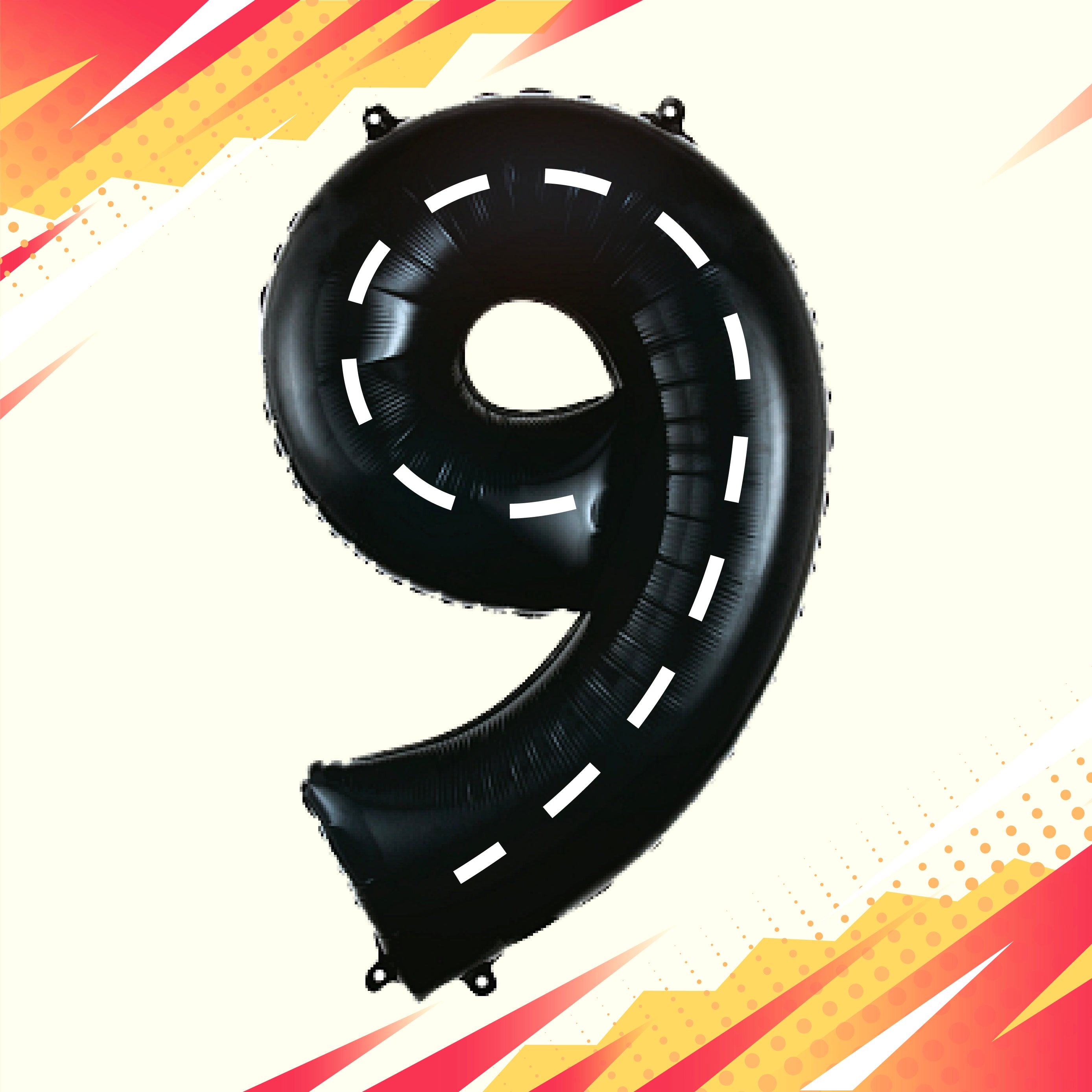 40" 路軌數字氣球