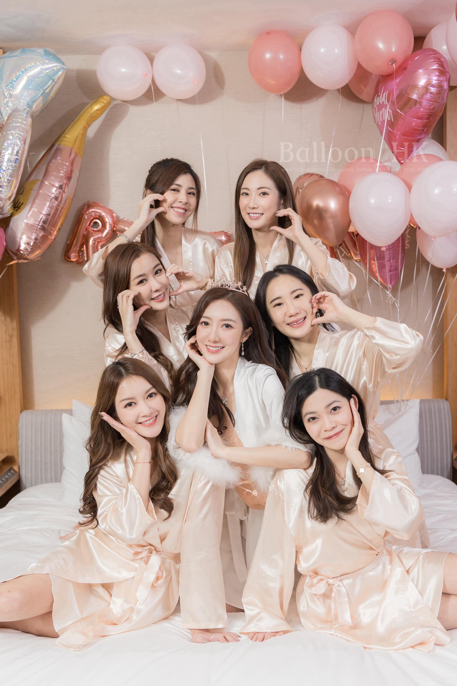 婚前派對氣球|bridal shower拍攝|bridal shower氣球| BalloonHK