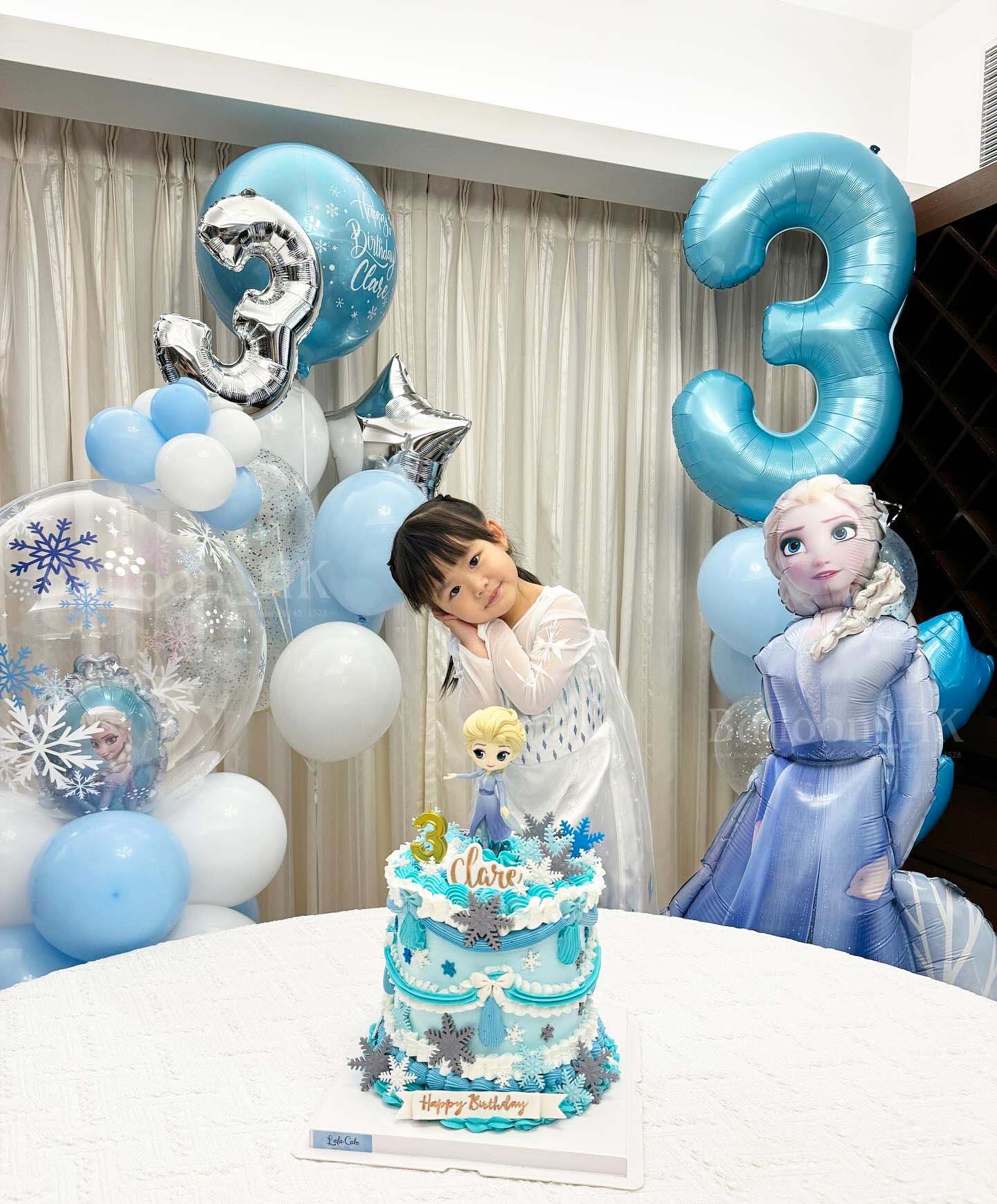 Elsa 公主氣球|迪士尼氣球|兒童生日氣球|Balloon HK