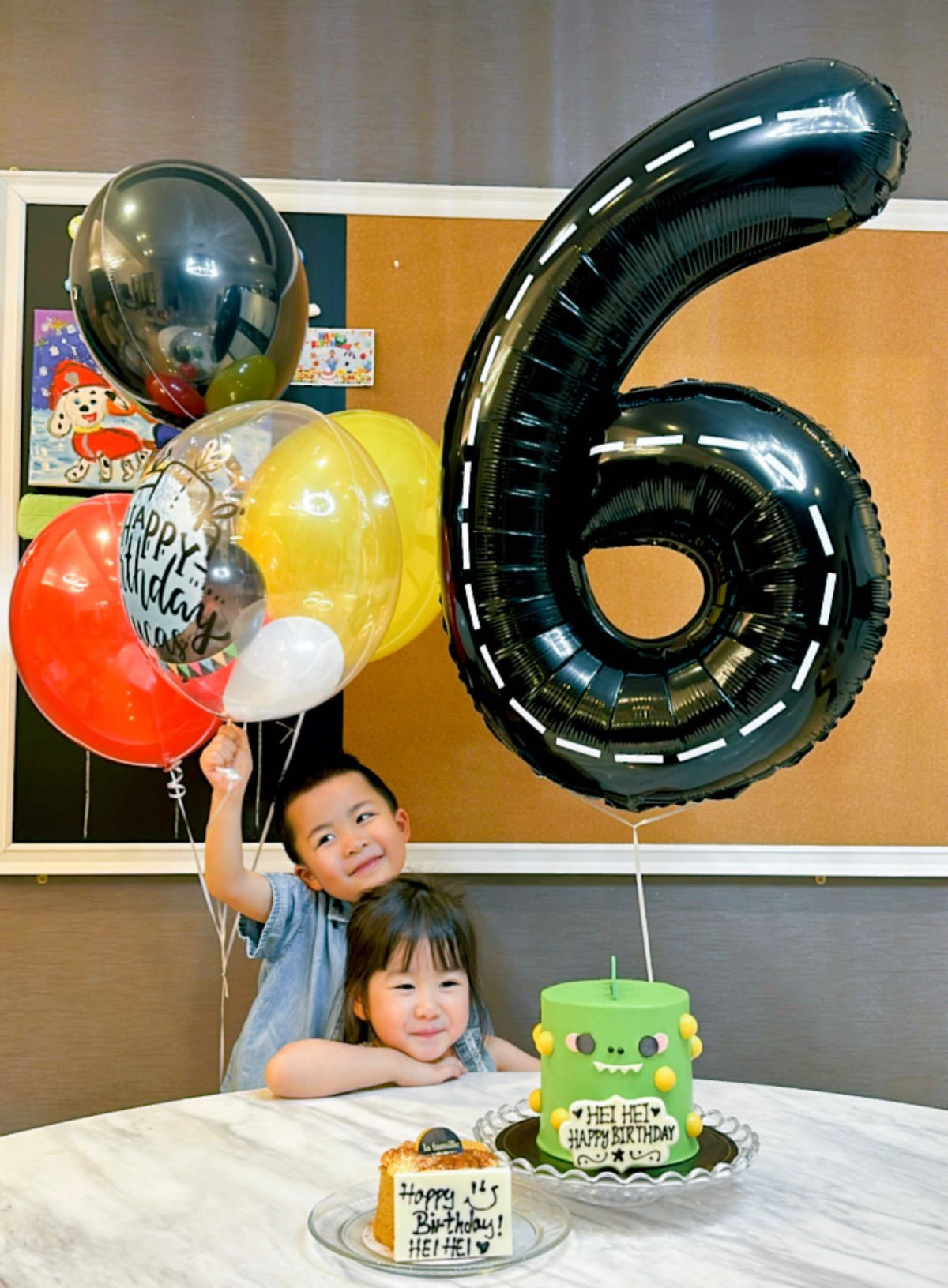 賽車系列|數字賽道氣球|兒童生日氣球|派對氣球|Party佈置|BalloonHK