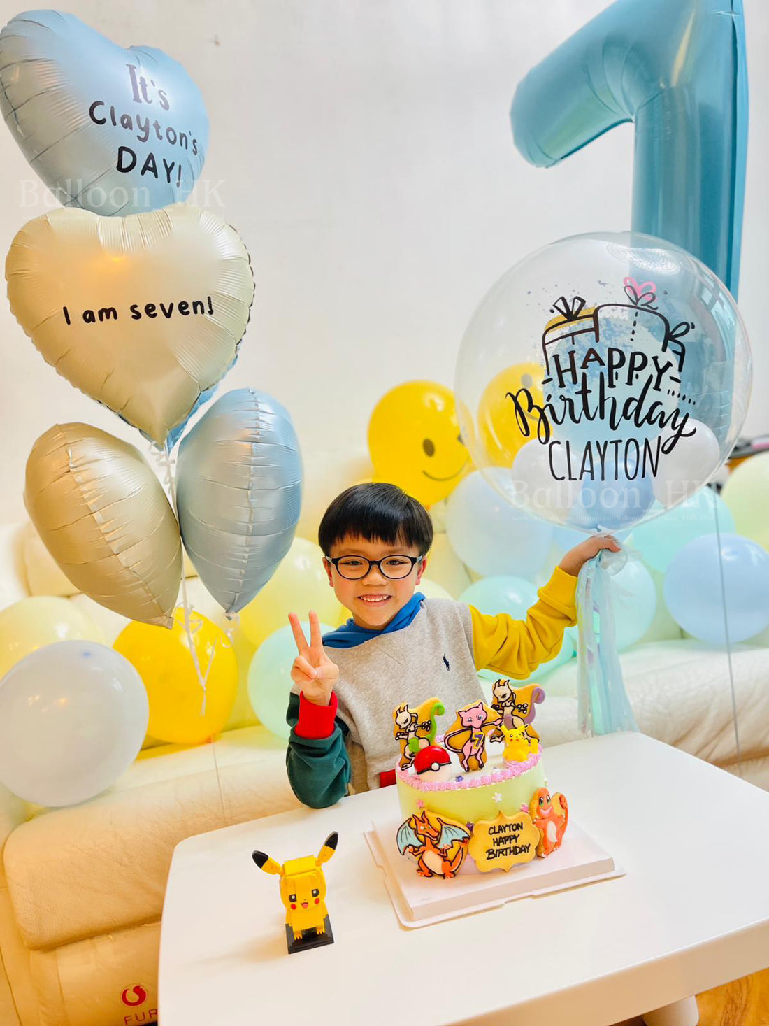 兒童生日氣球|生日派對|Party佈置|BalloonHK