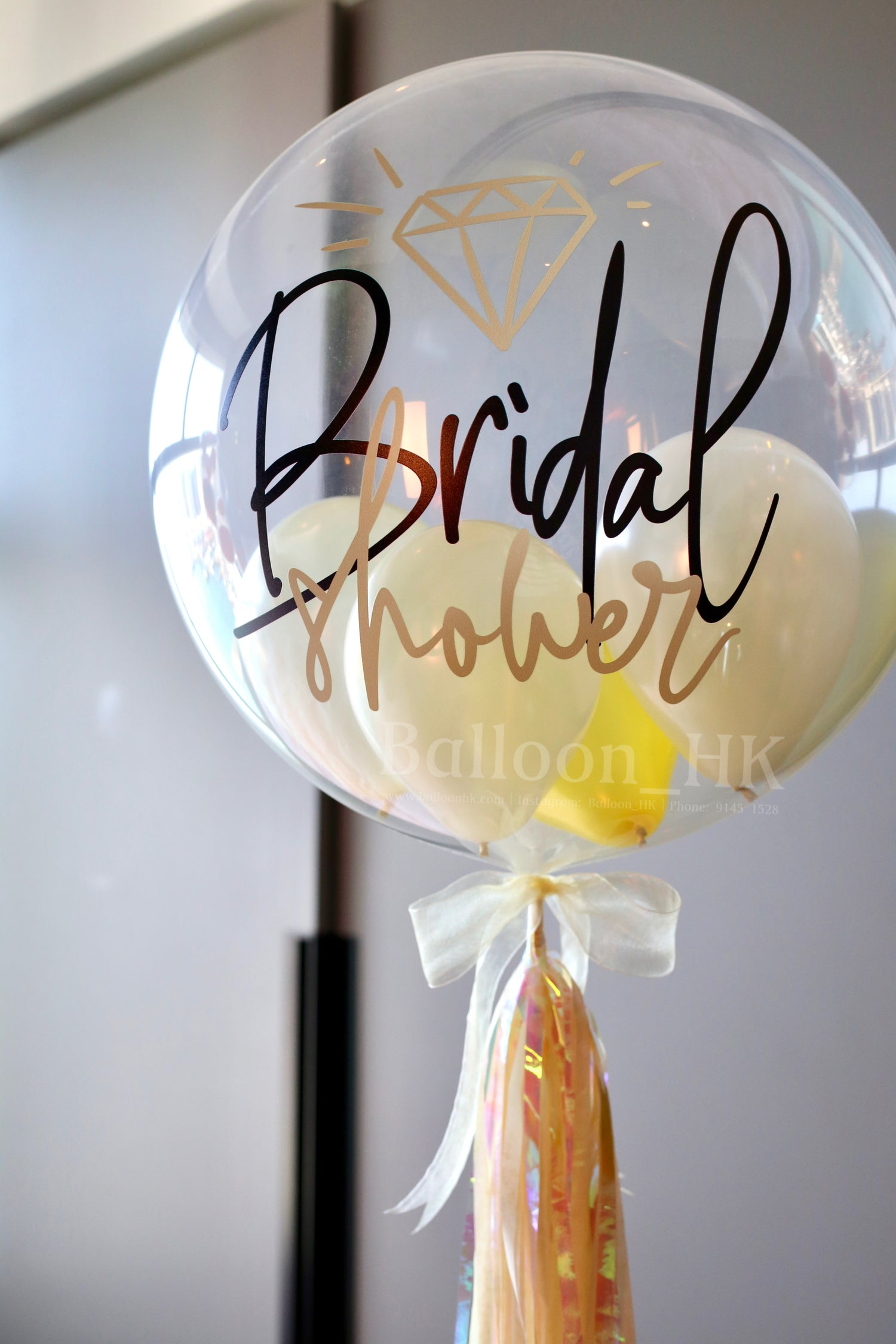 透明波中波|婚前派對氣球| Message氣球| BALLOON HK 氣球專門店