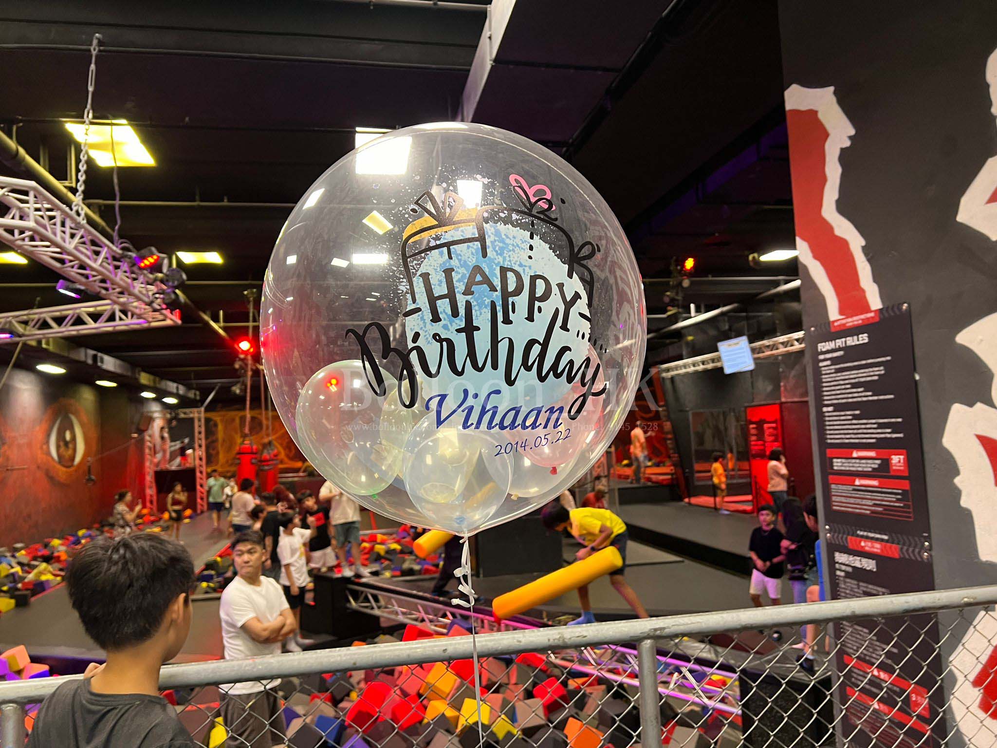水晶波中波|Message氣球|生日氣球| BALLOON HK 氣球專門店