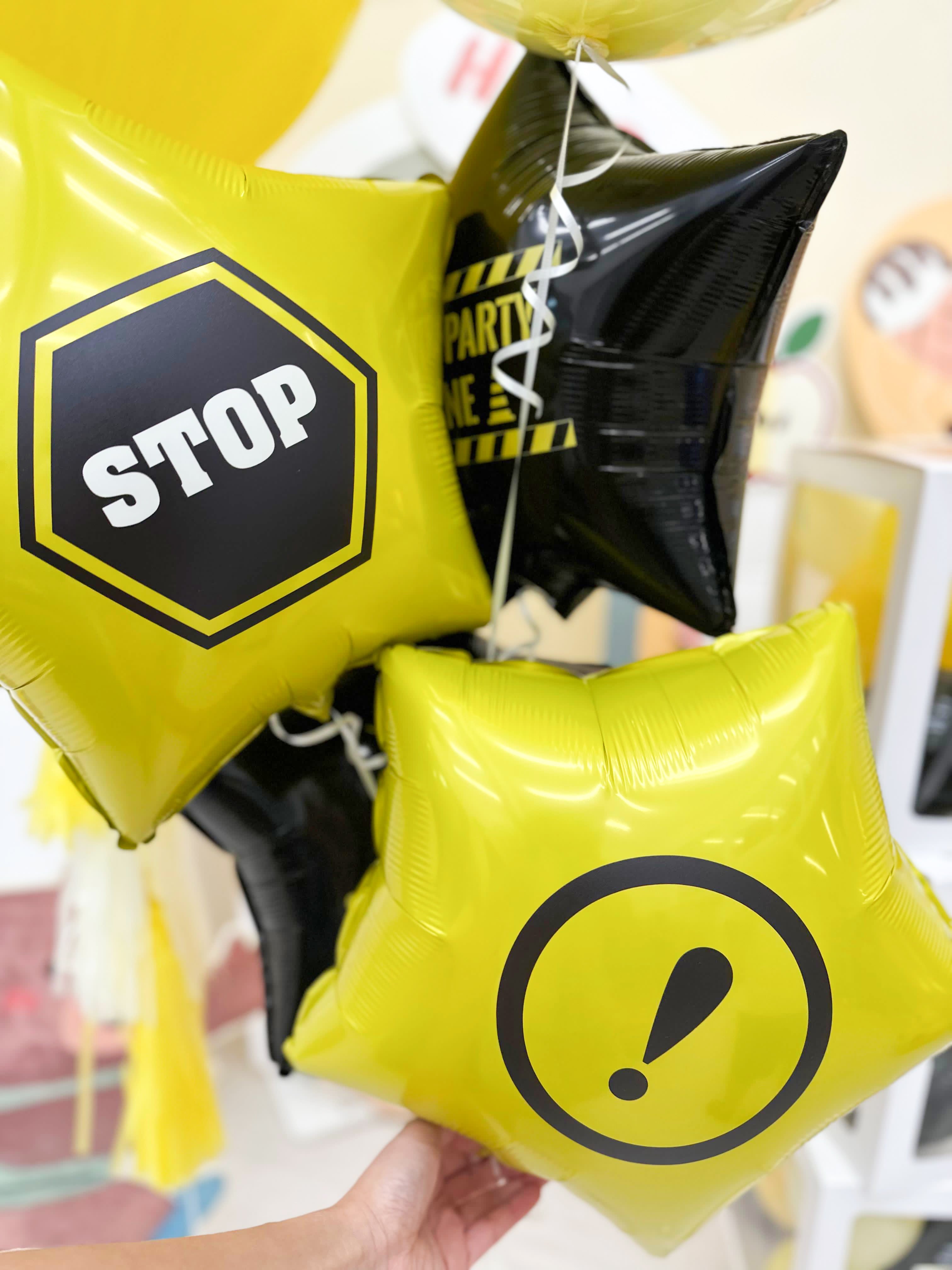 工程車氣球 | 兒童派對 | BALLOONHK 氣球專門店