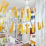 A006 - Happy Birthday Banner - 金色