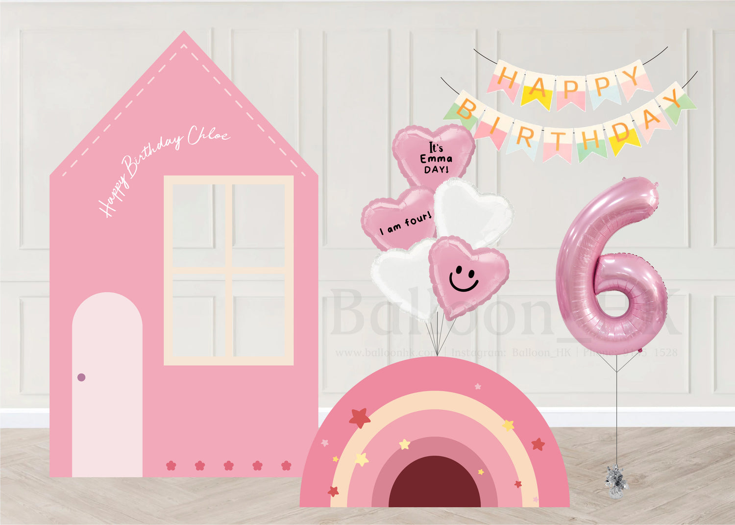 Foamboard 套裝 - 小房子主題 - Set 1 (10天預訂)