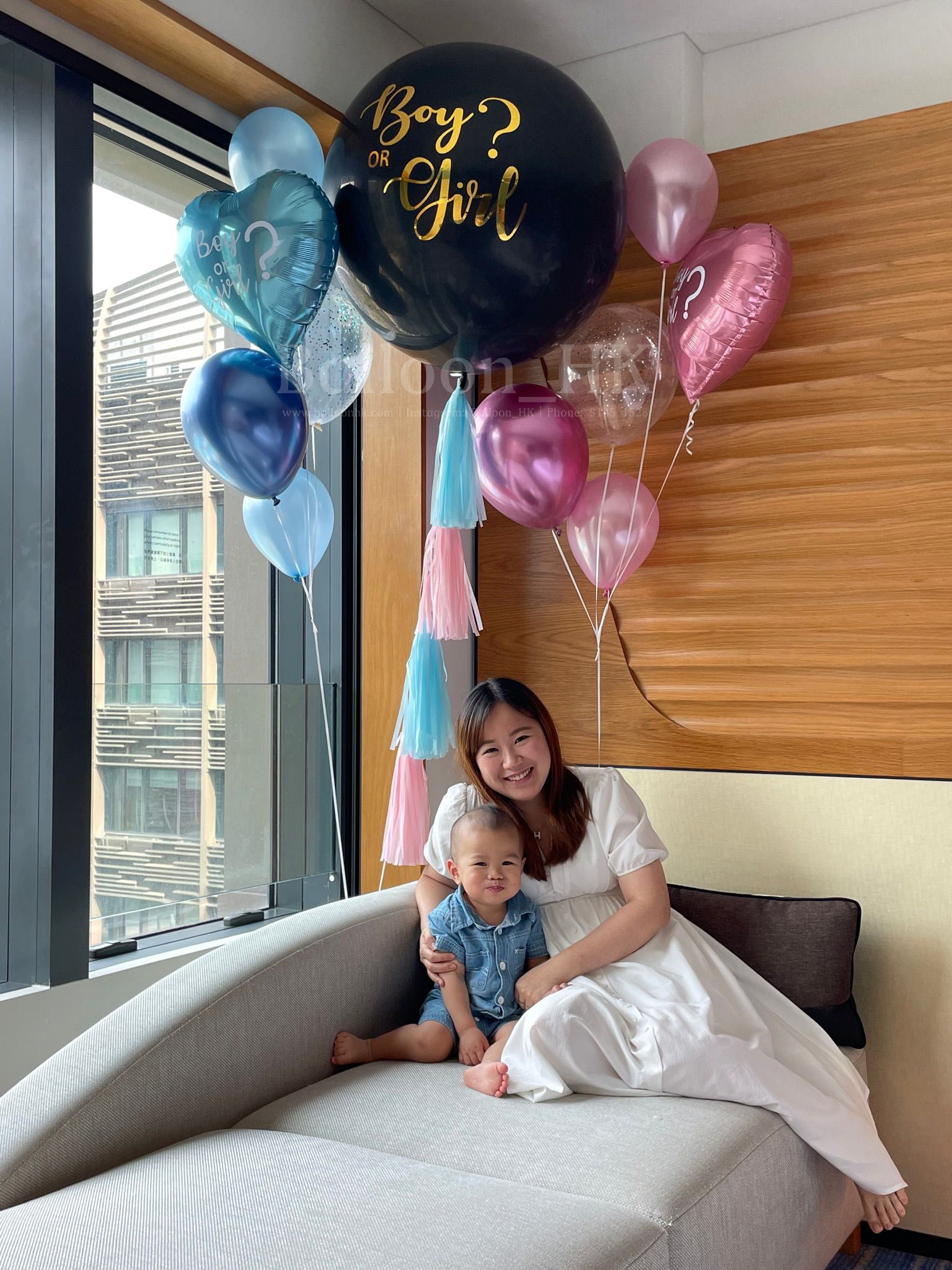 性別揭曉派對 |Gender Reveal Party|Boy or Girl | BalloonHK