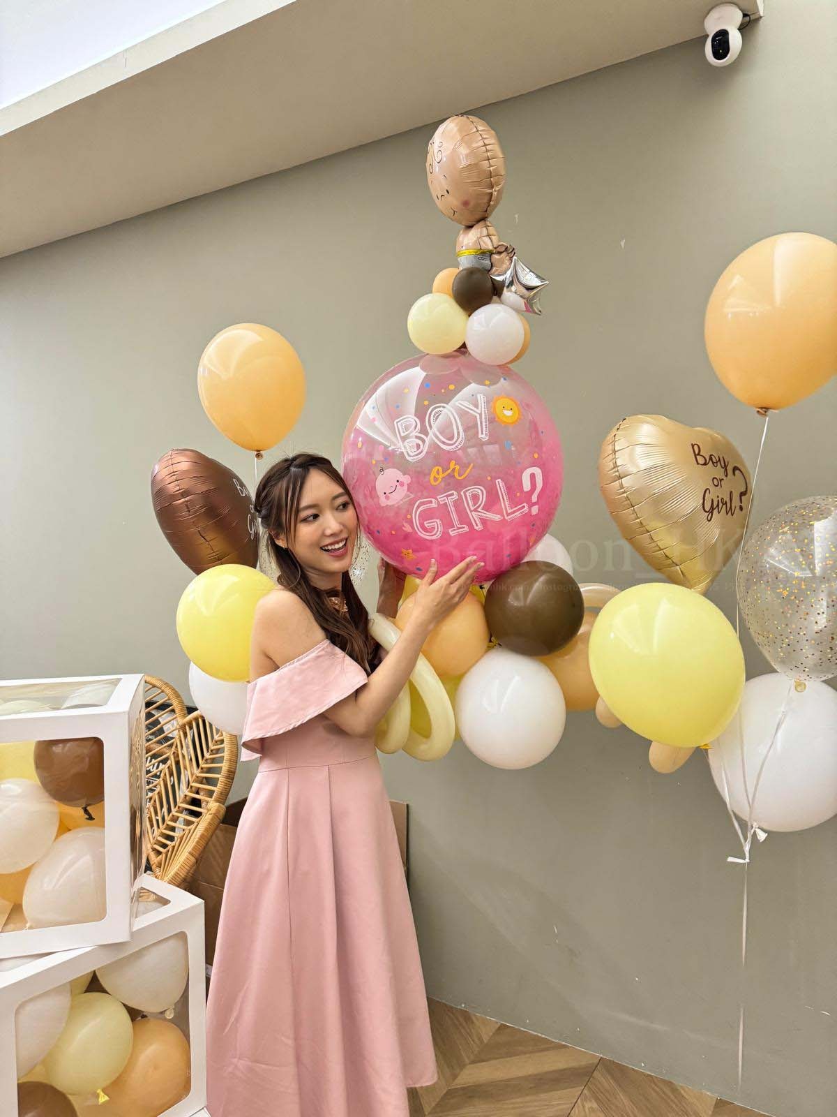 性別揭曉派對 |Gender Reveal Party|Boy or Girl | BalloonHK