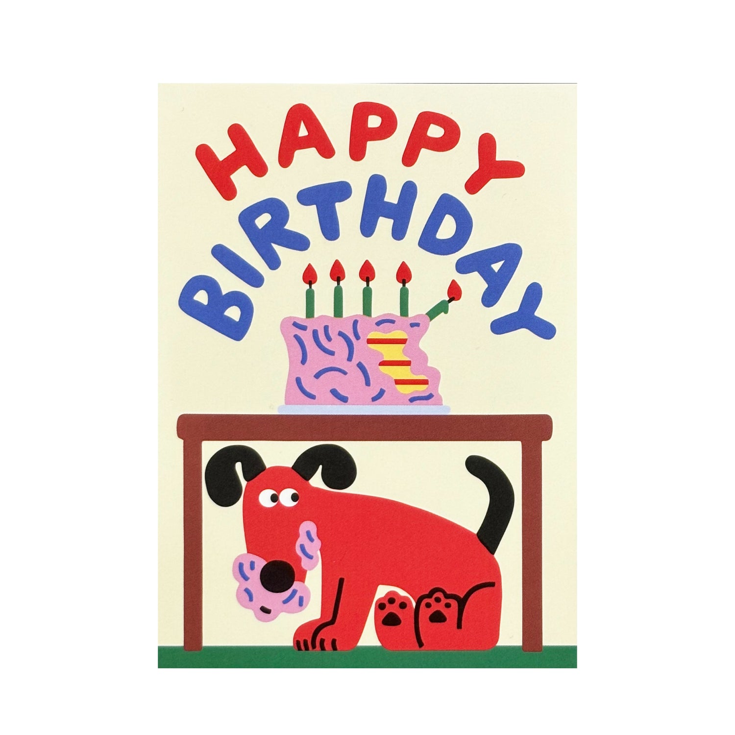 心意卡-HBD- Red Dog