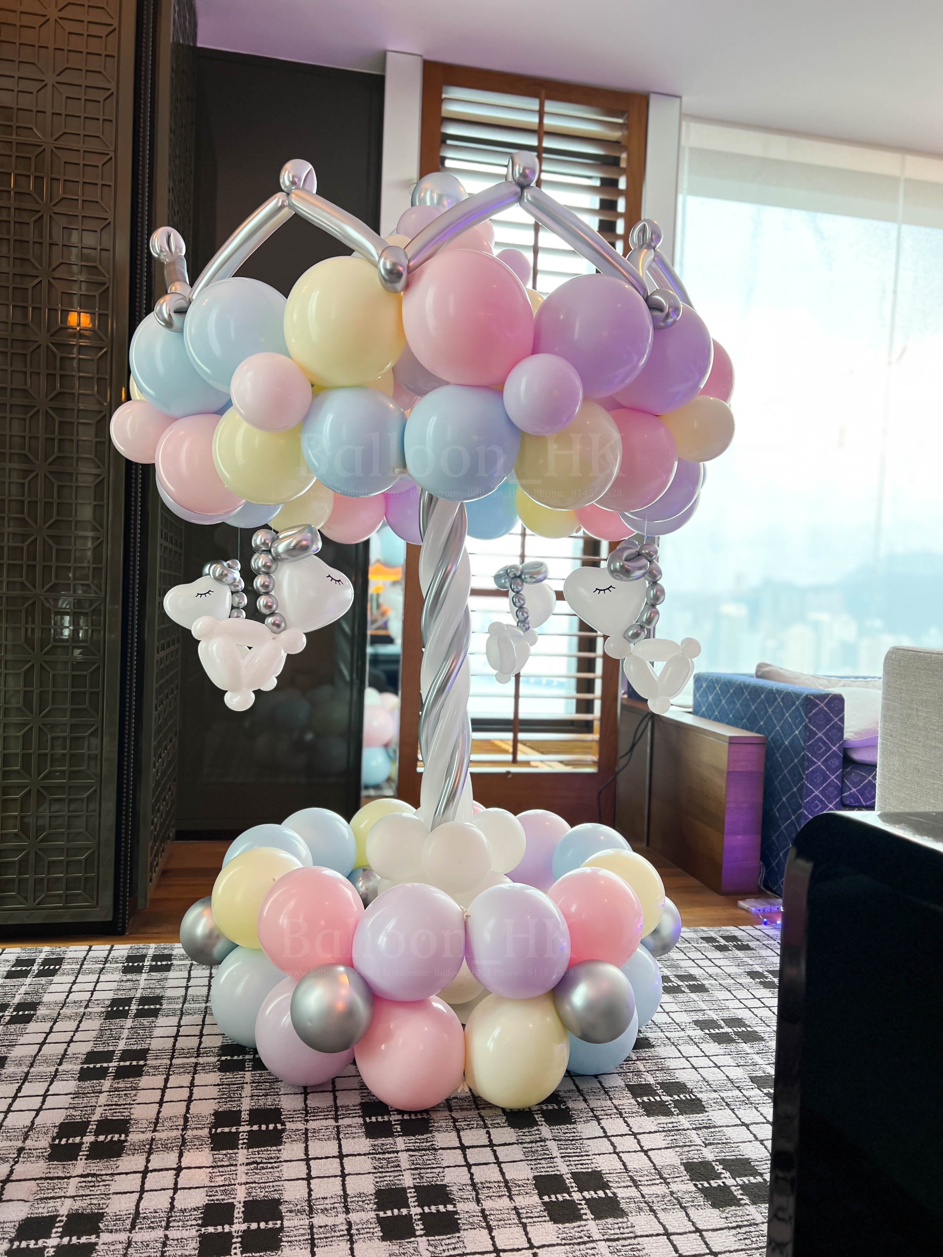 旋轉木馬|公主氣球|公主城堡氣球|BalloonHK