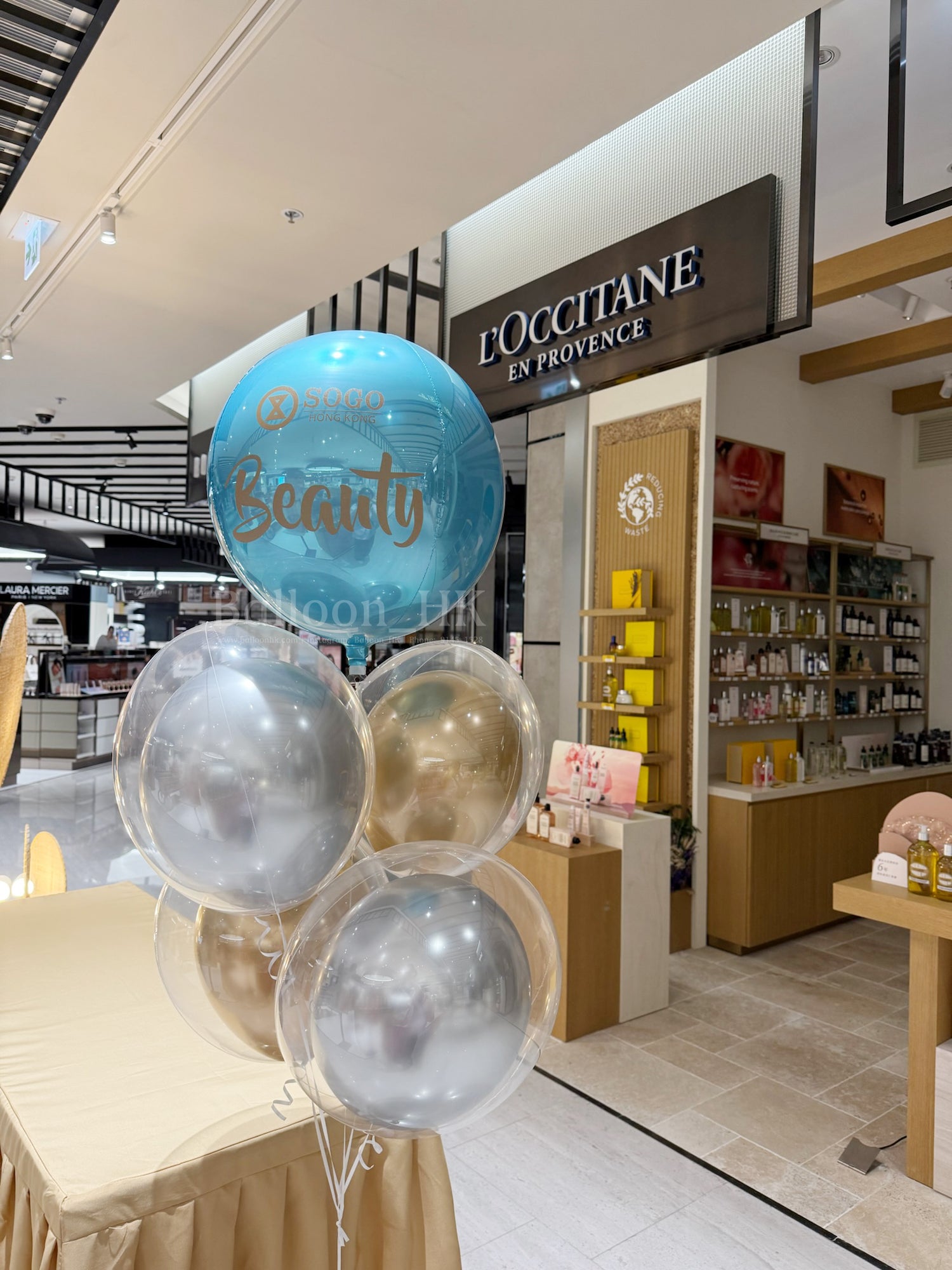商場佈置氣球|商場活動氣球| Logo印刷氣球|BALLOON HK 氣球專門店