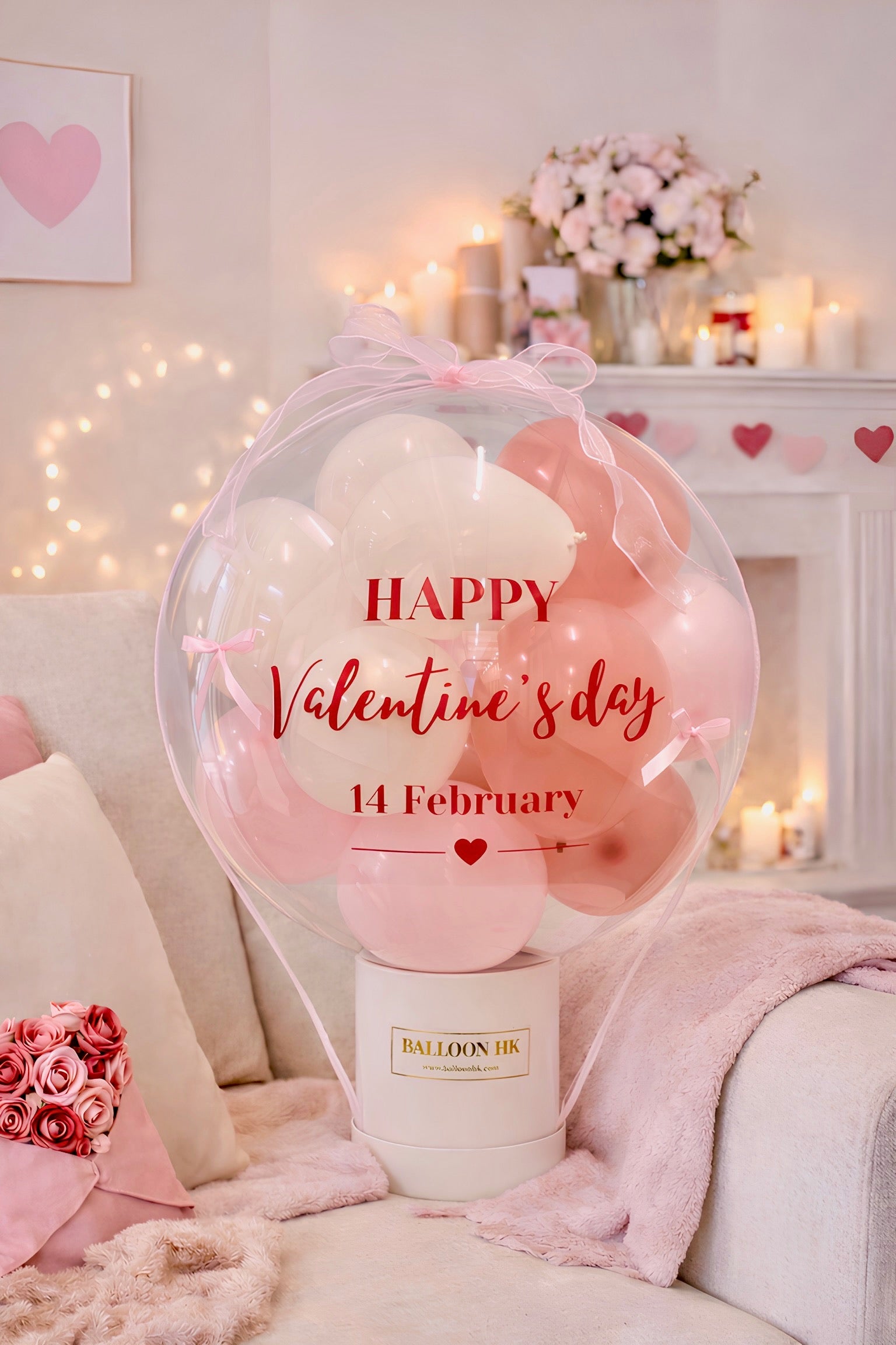 情人節氣球 |氣球禮盒 | 愛情氣球 | Valentine Balloon | BALLOONHK 氣球專門店