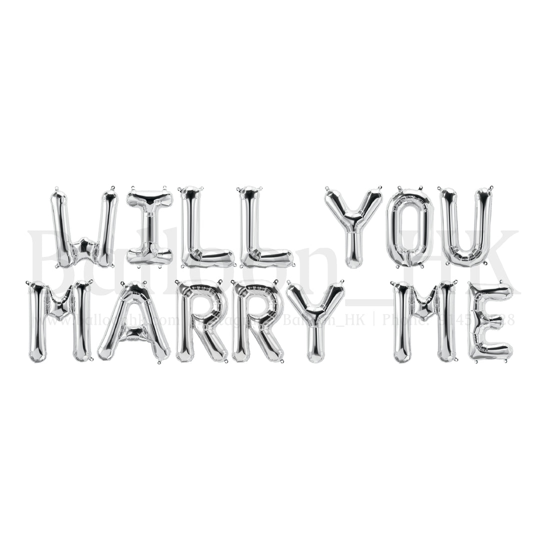 14” 英文字母氣球 - WILL YOU MARRY ME