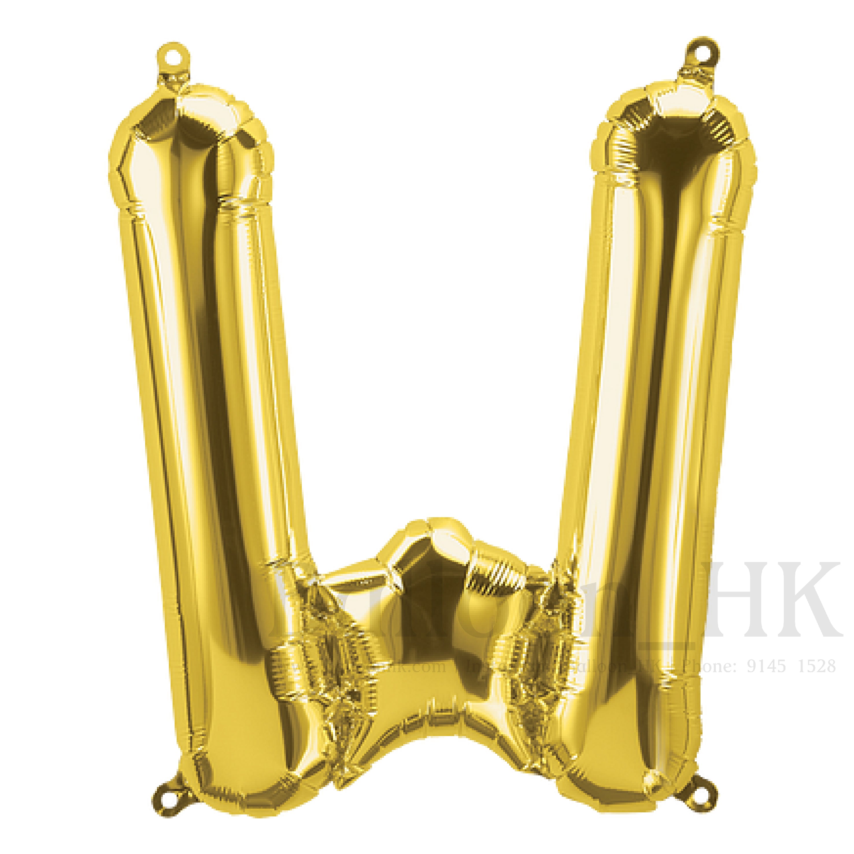 14"金色英文字母