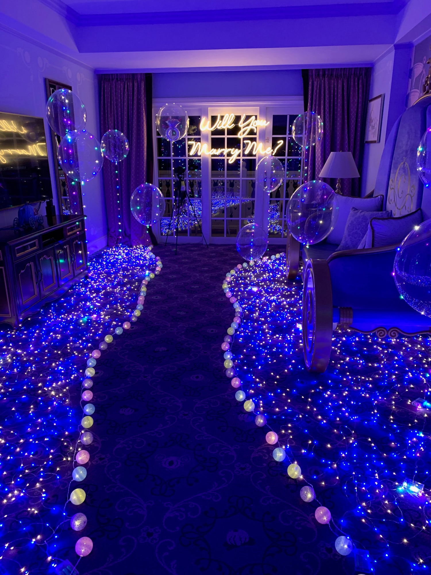 求婚氣球|酒店求婚佈置|求婚裝飾|BalloonHK