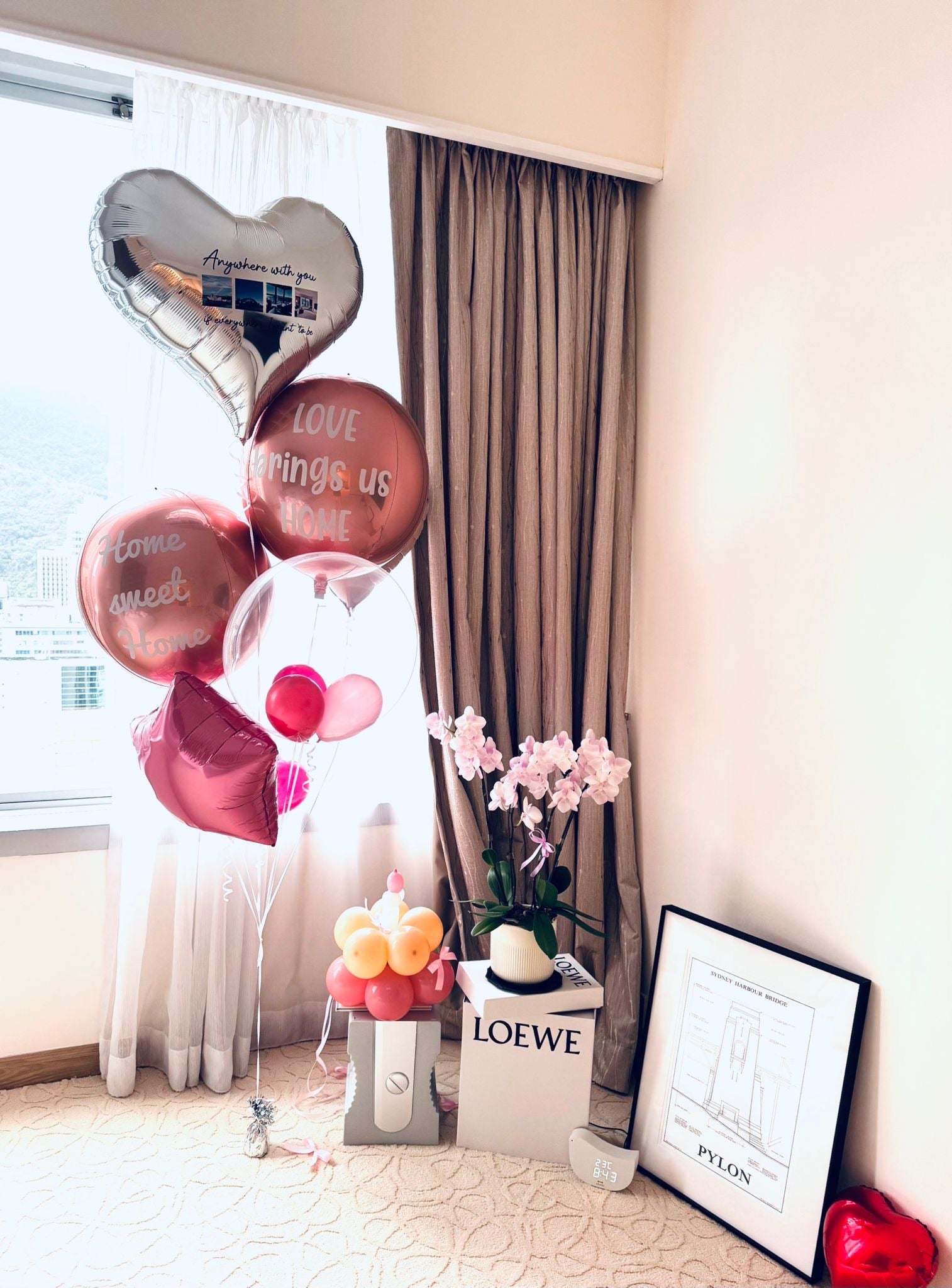 新居入伙禮物|house warming balloon| BALLOONHK 氣球專門店