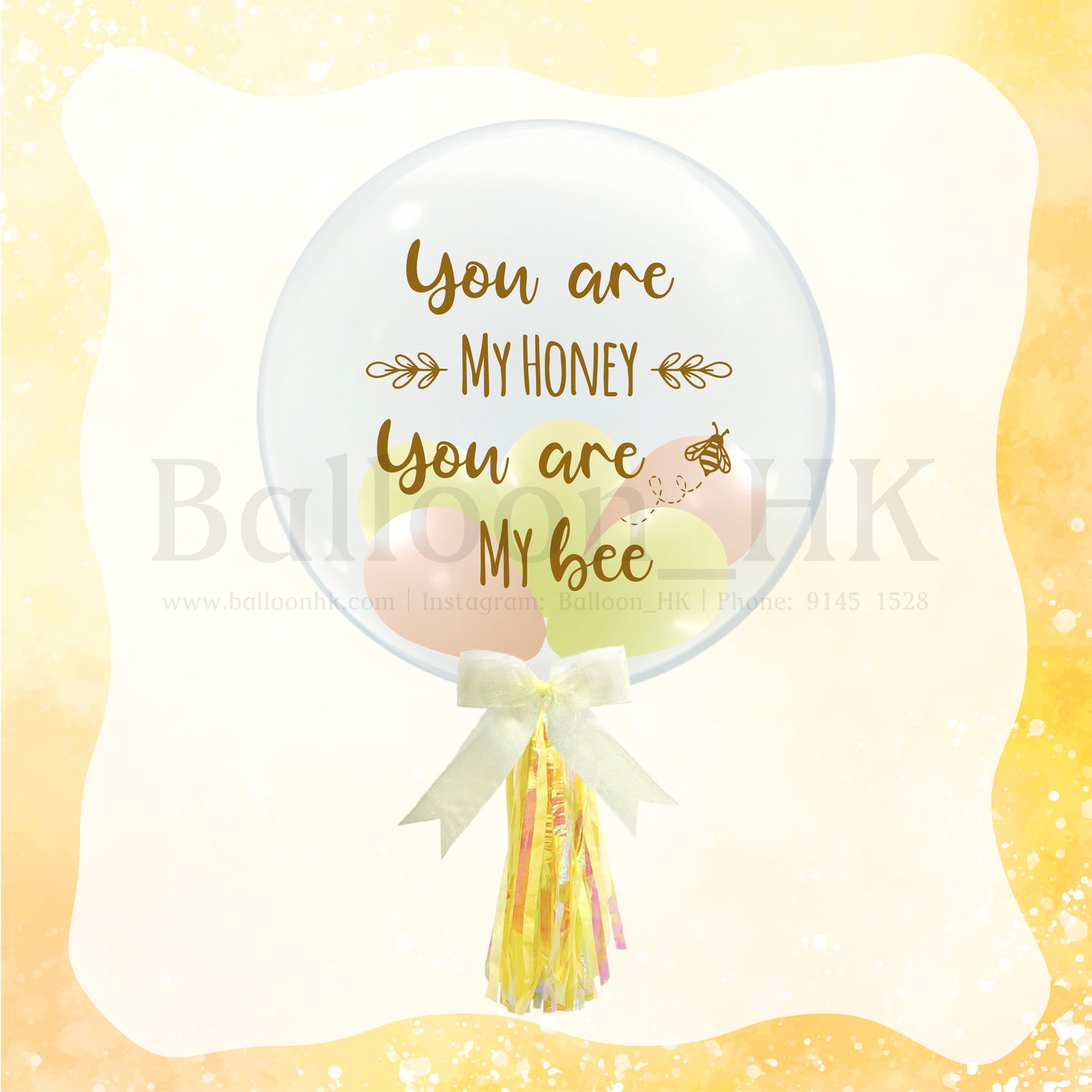 蜜蜂Message水晶波中波+裝飾