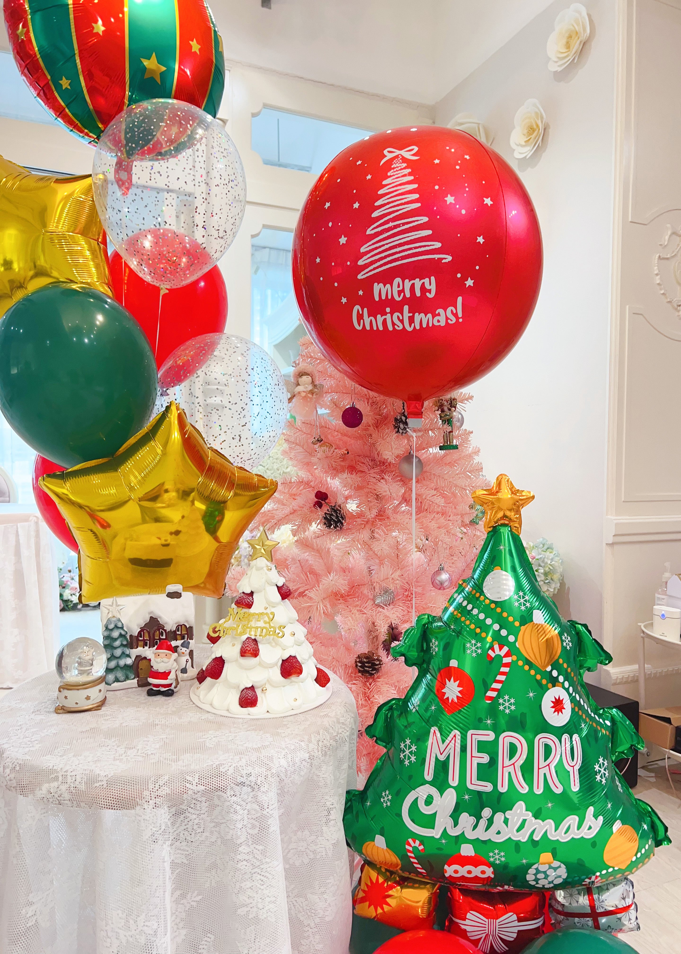 聖誕氣球|節日慶祝|派對氣球|BALLOONHK 氣球專門店