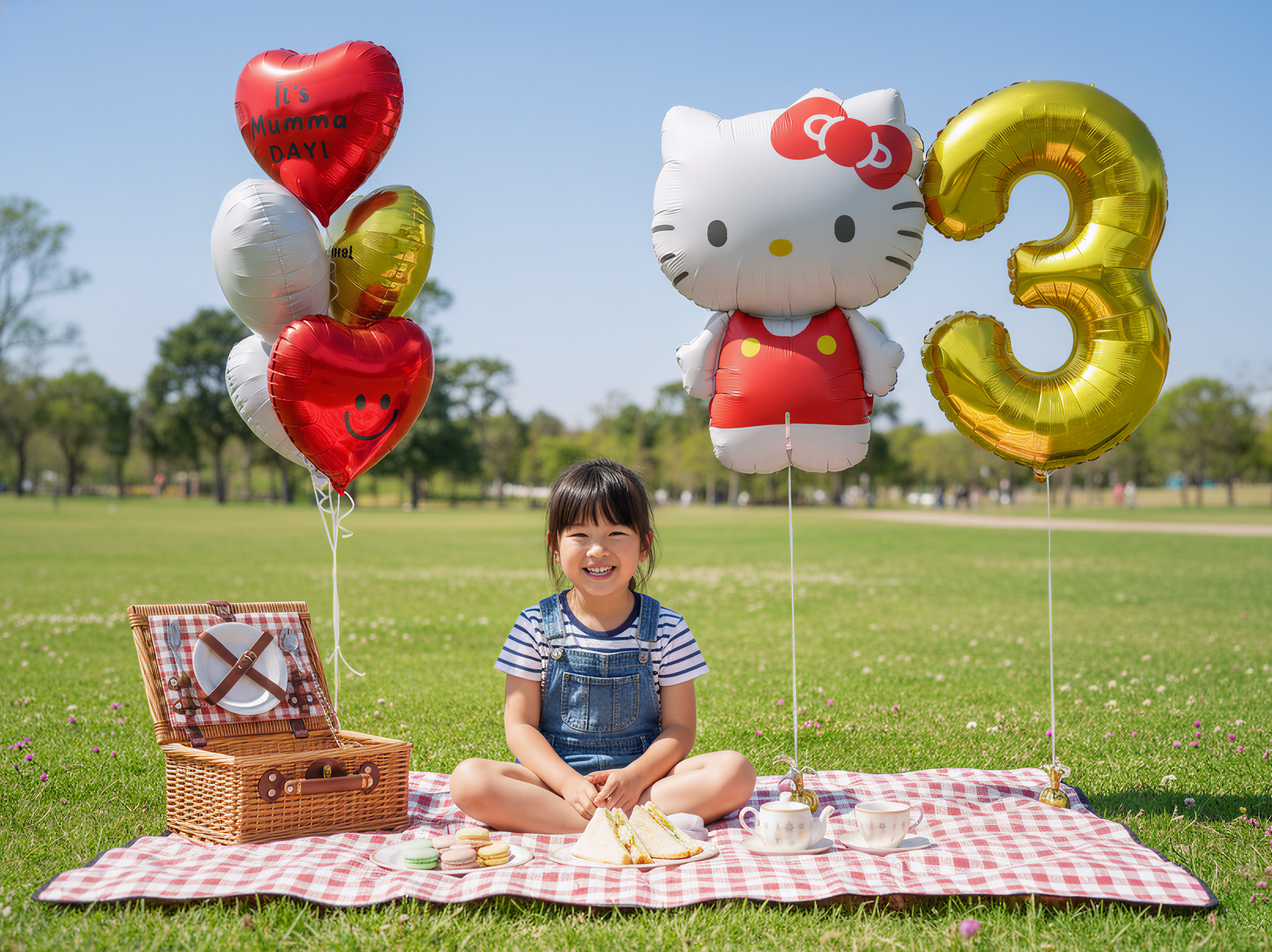 Hello Kitty 氣球 | 生日氣球 | 數字氣球 | 兒童派對 | BALLOONHK 氣球專門店