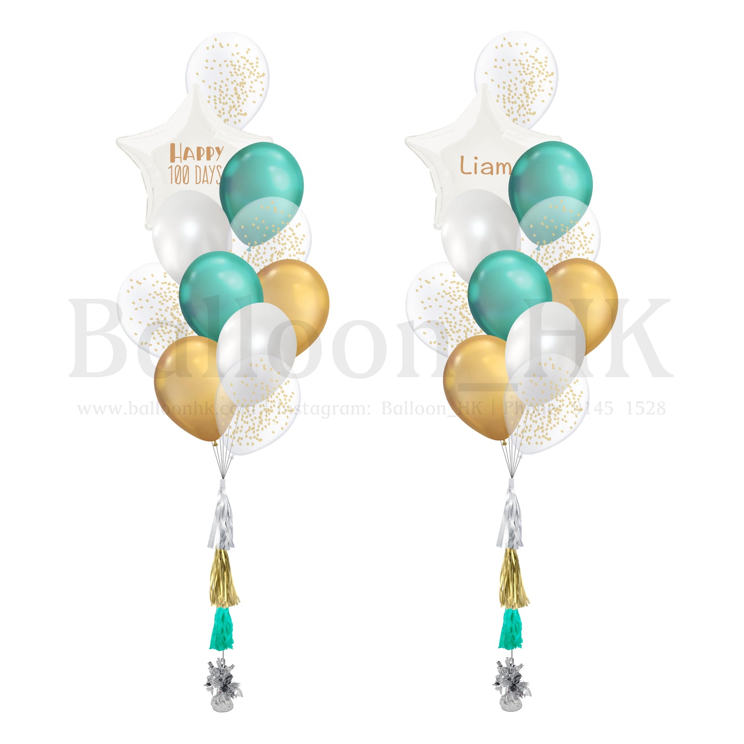 百日宴氣球套裝 3