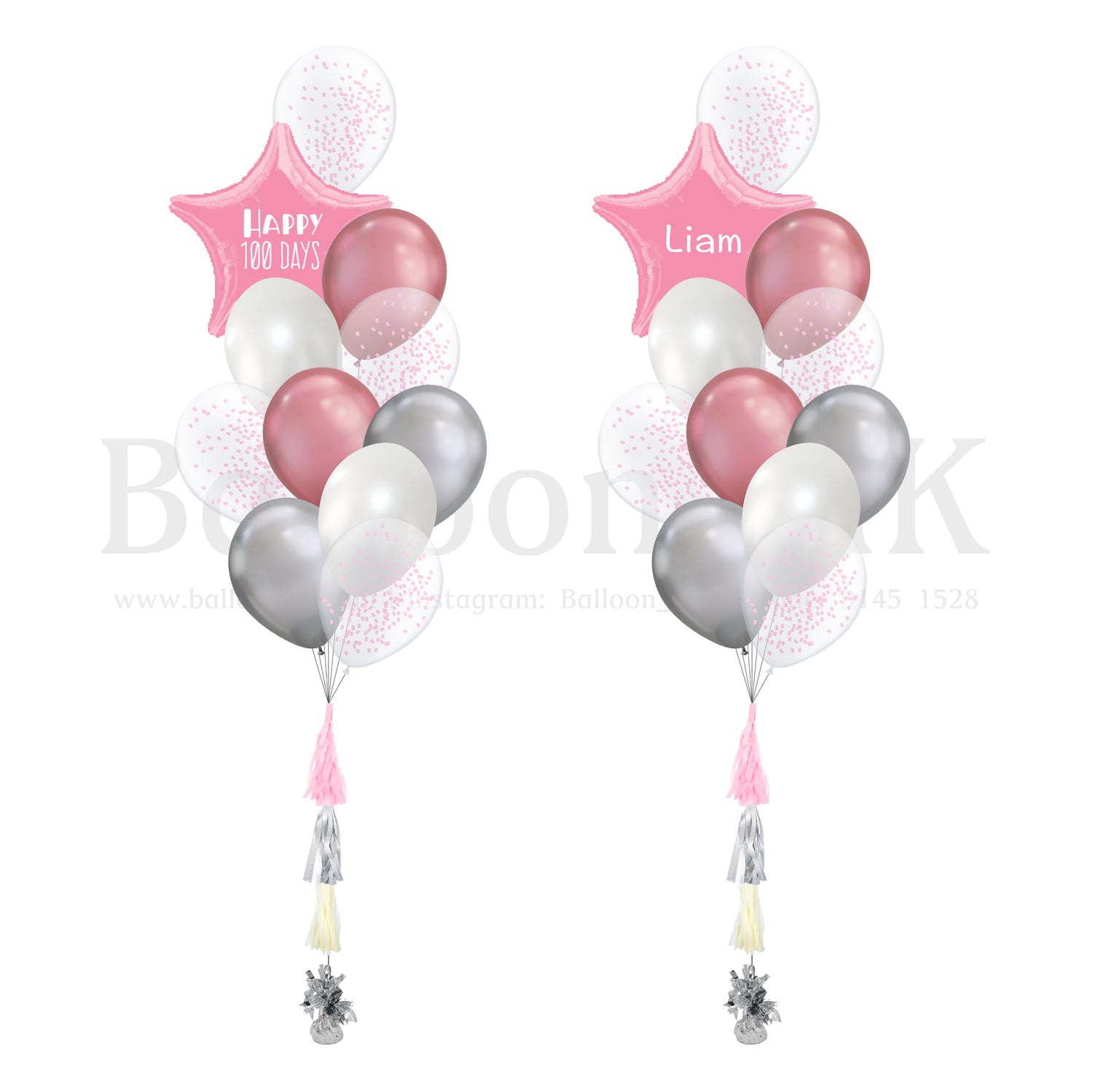 百日宴氣球套裝 3