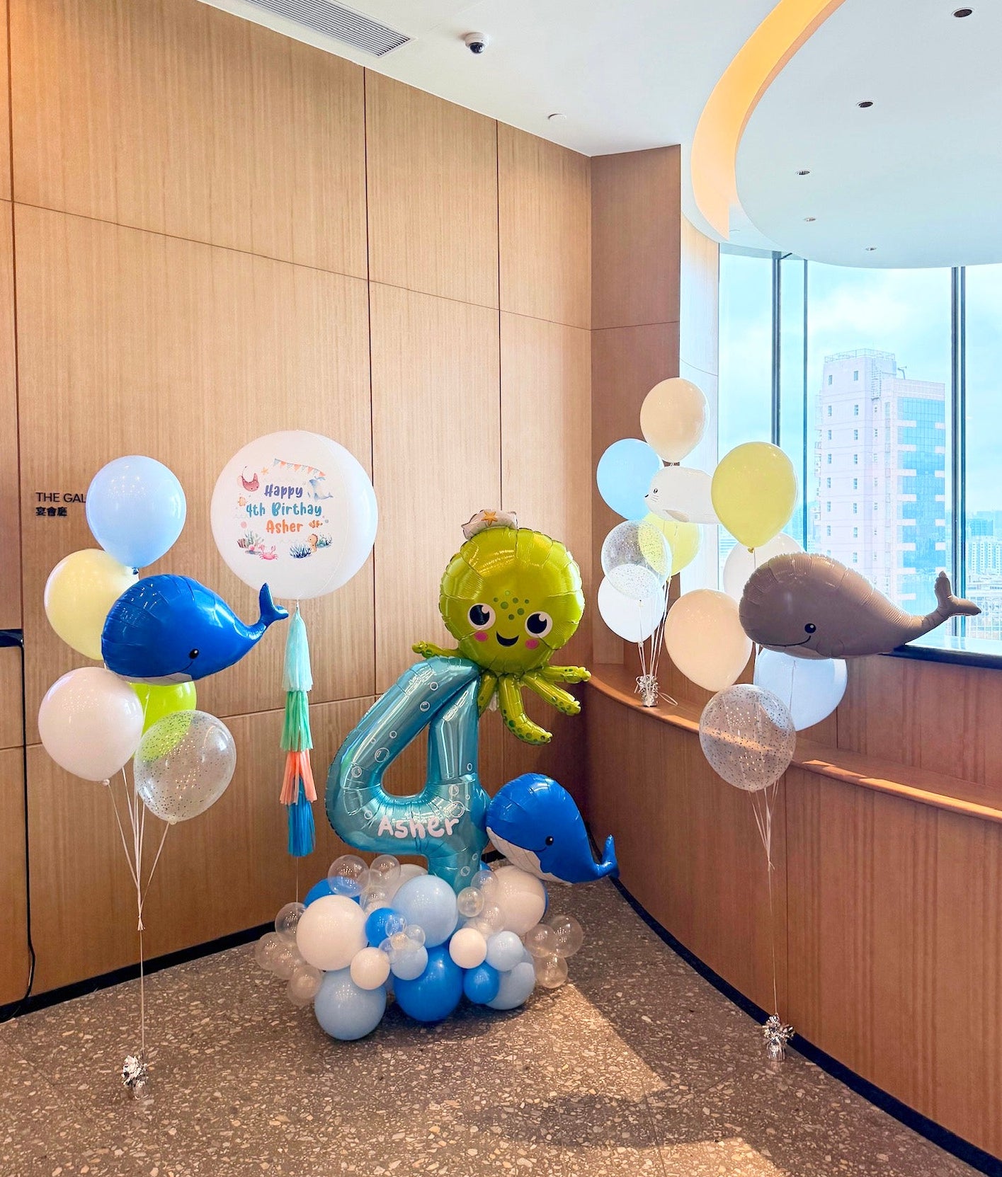 海洋氣球 | 生日氣球 | 小朋友生日佈置 | 數字氣球 | 生日氣球座 | 兒童派對 | BALLOONHK 氣球專門店