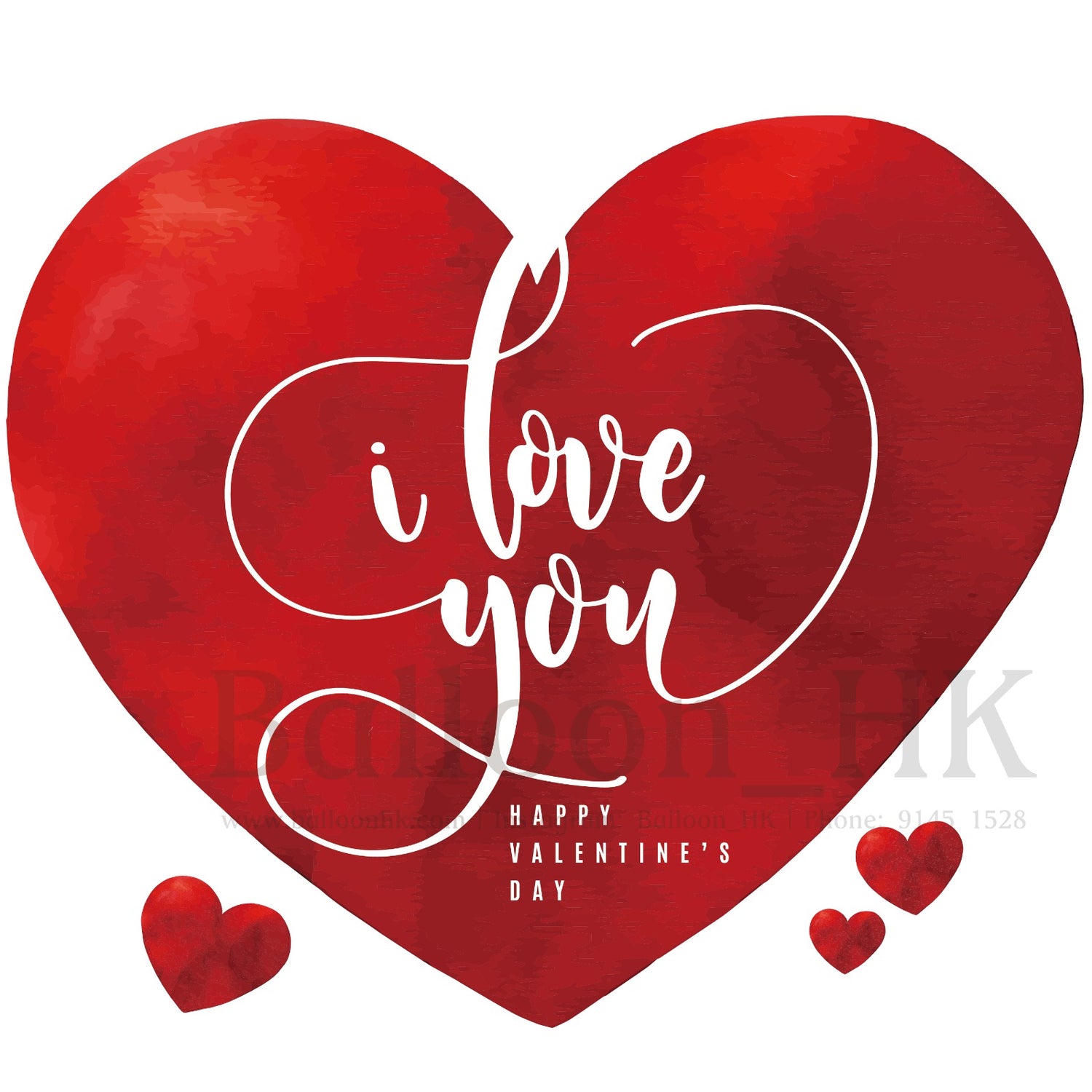 彩印 Template - 情人節款